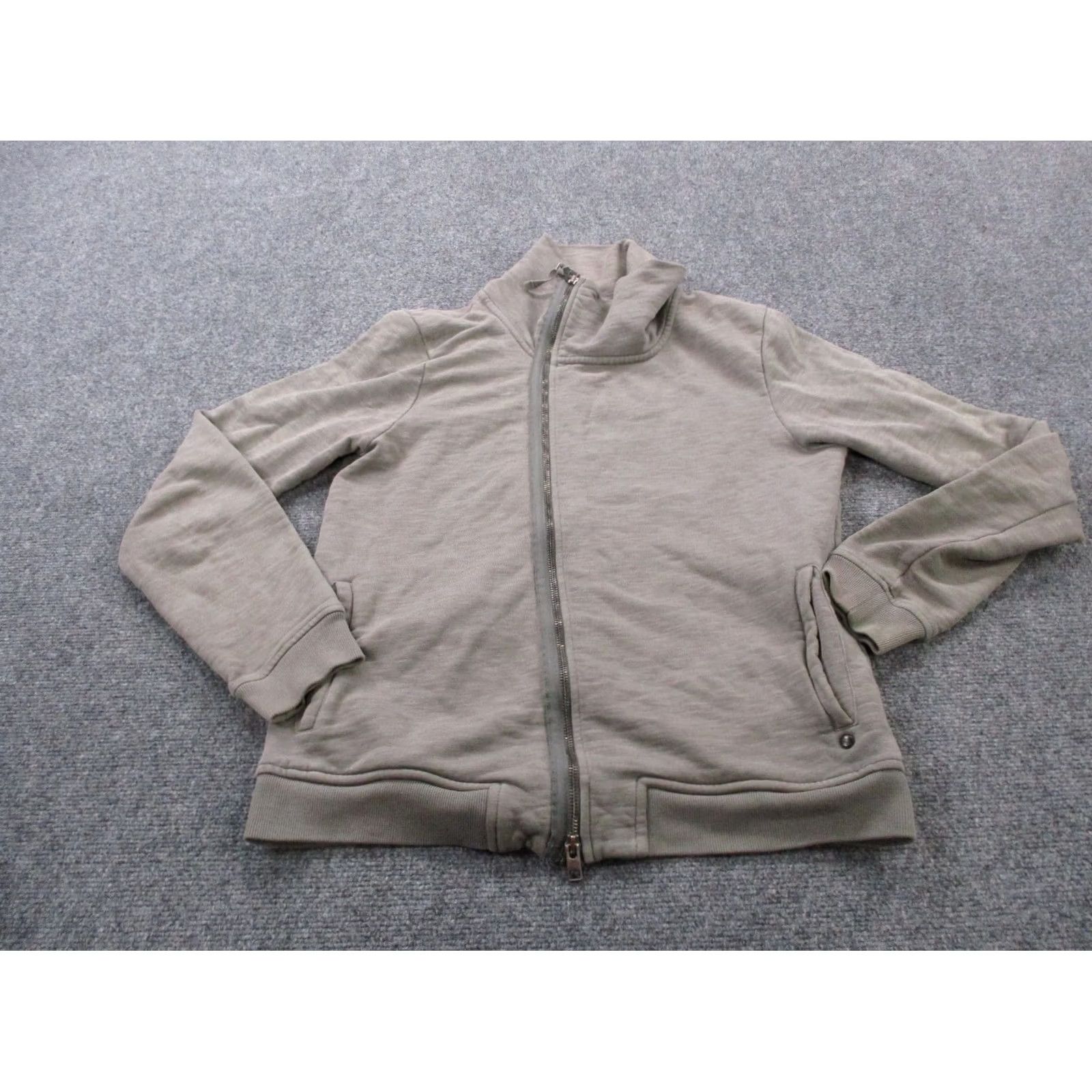 Allsaints AllSaints Jacket Mens S Gray Full Zip Lightweight Windbreaker Casual Outdoor Regular Fit Adult Small Size US S / EU 44-46 / 1 - 2 Thumbnail