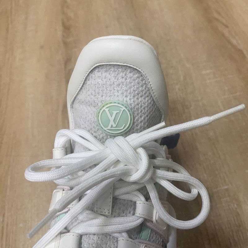 Louis Vuitton Louis Vuitton Archlight Running Shoes in Pink and Green Size US 8 / IT 38 - 7 Thumbnail