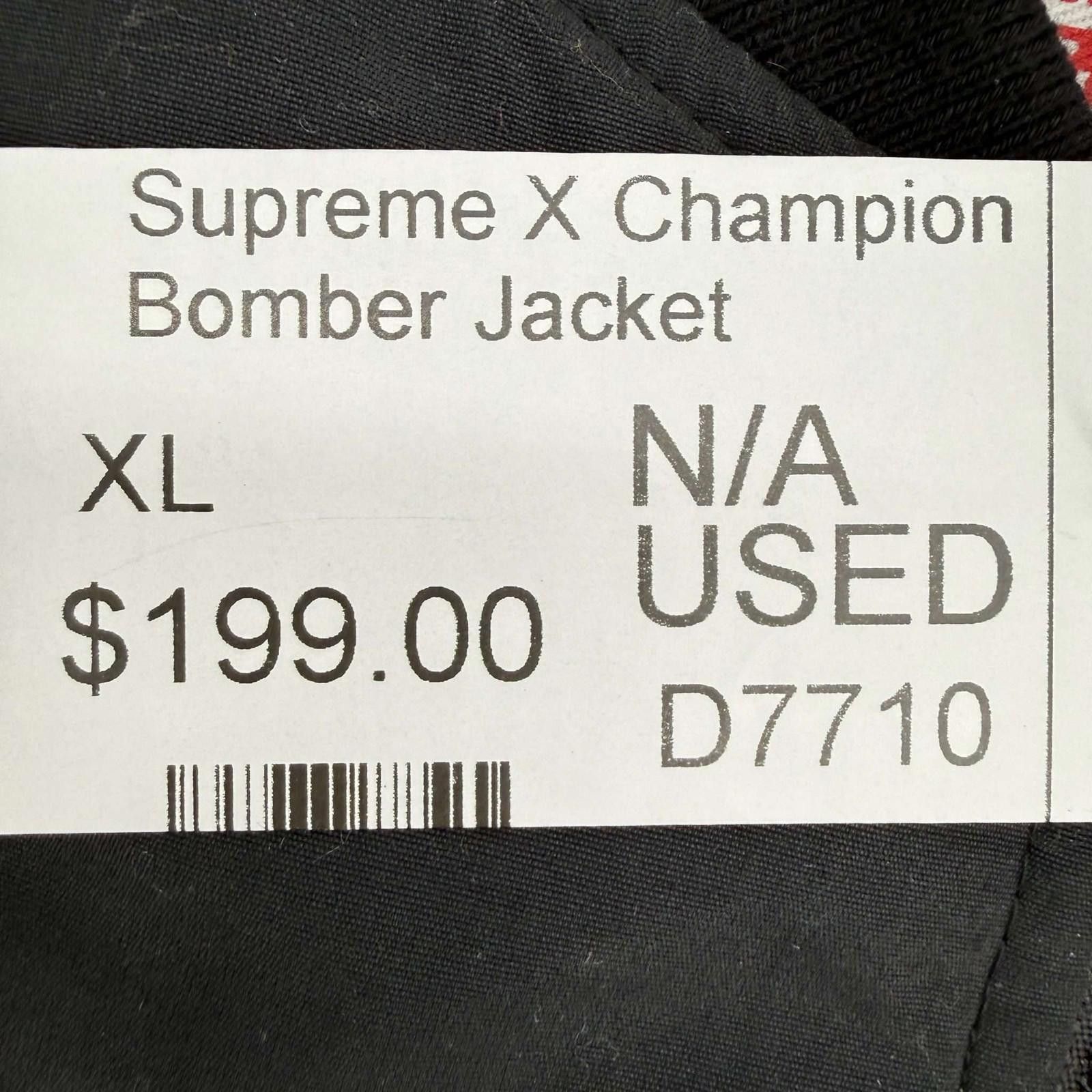 Champion Supreme X Champion Bomber Jacket XL Size US XL / EU 56 / 4 - 7 Thumbnail