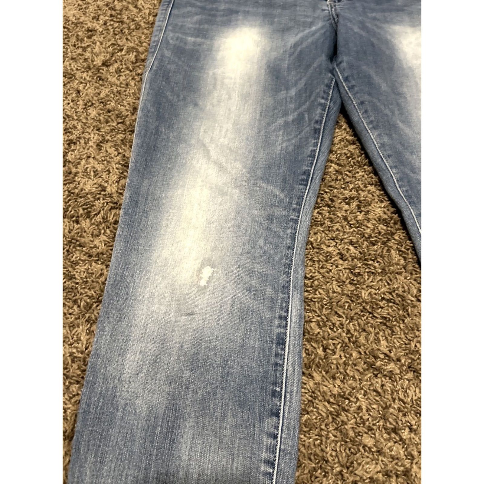 Vintage VINTAGE Rock & Republic Jeans Berlin Slim 31x29.5 Women's Blue Denim 31 Inseam 29.5 Regular Slimming Size 24" / US 00 / IT 34 - 2 Thumbnail