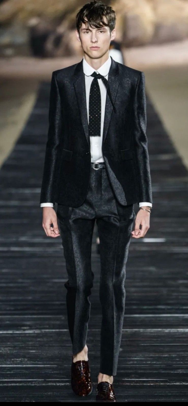Saint Laurent Paris Saint Laurent jacquard men’s blazer. 52/42. $3650 Size 42R - 1 Thumbnail