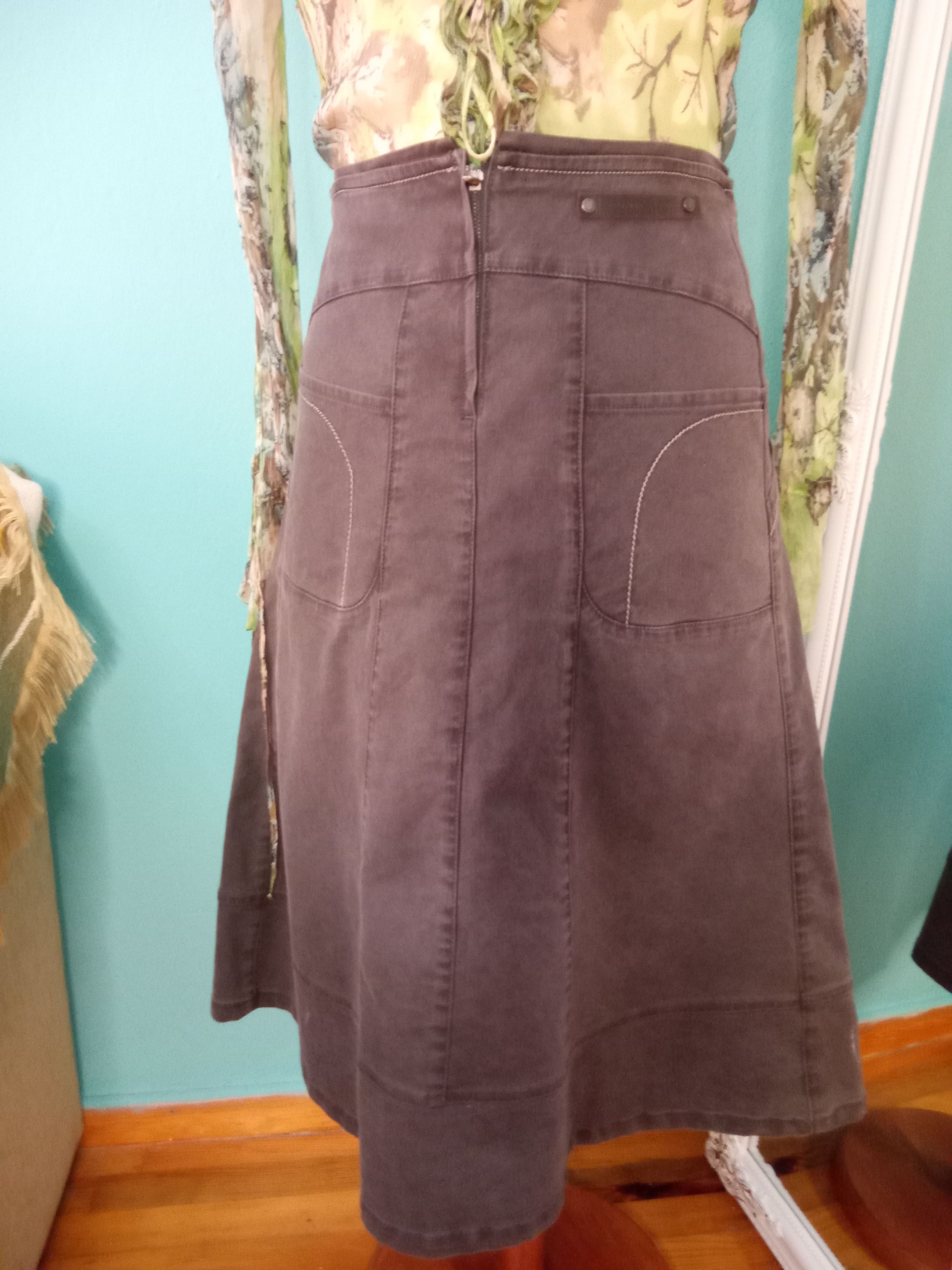 Sportmax Sportmax Code Denim Skirt Size 28" / US 6 / IT 42 - 1 Thumbnail