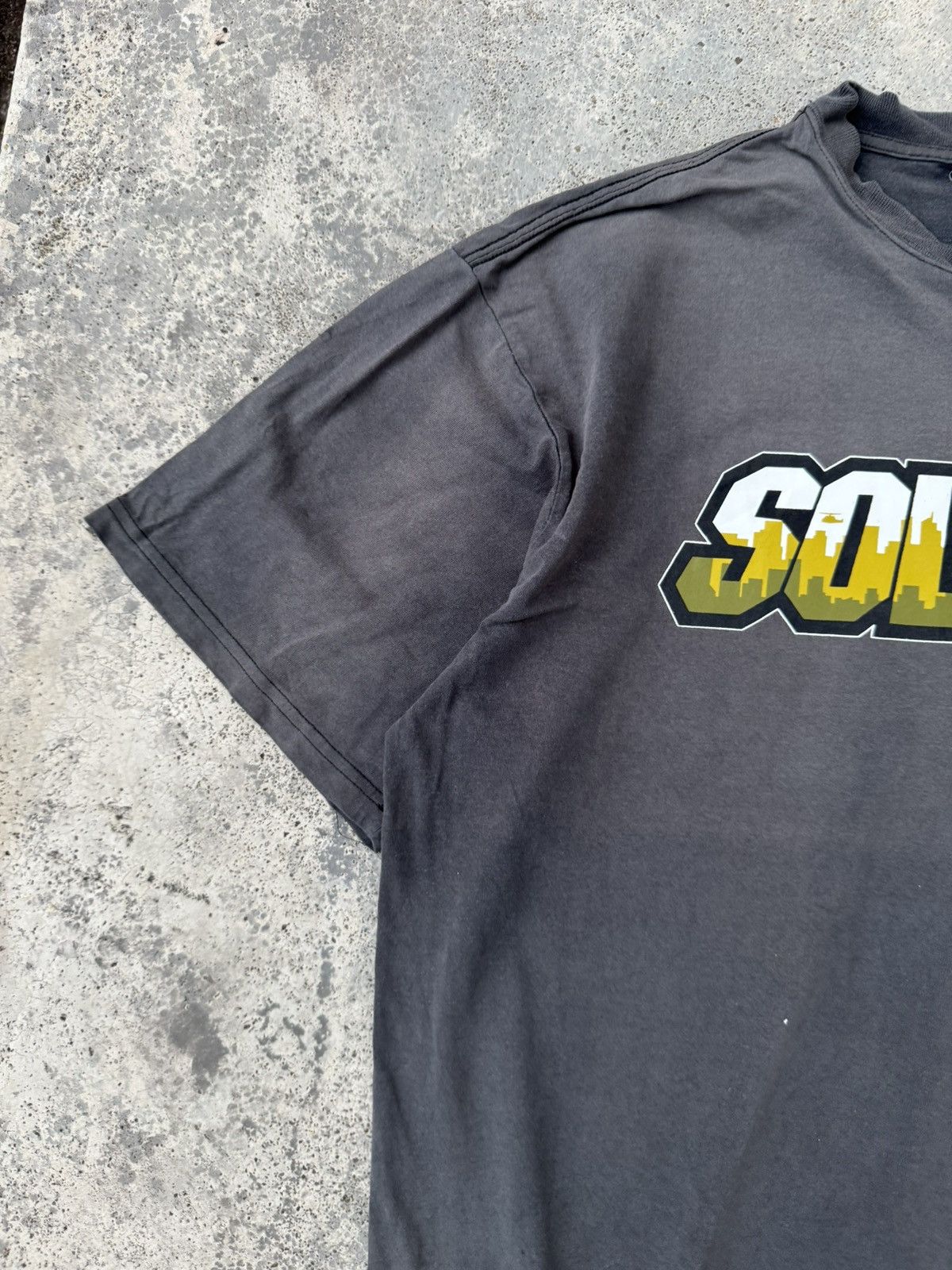 Vintage Distressed 90s Soljah Skate Tees Size US XL / EU 56 / 4 - 3 Thumbnail