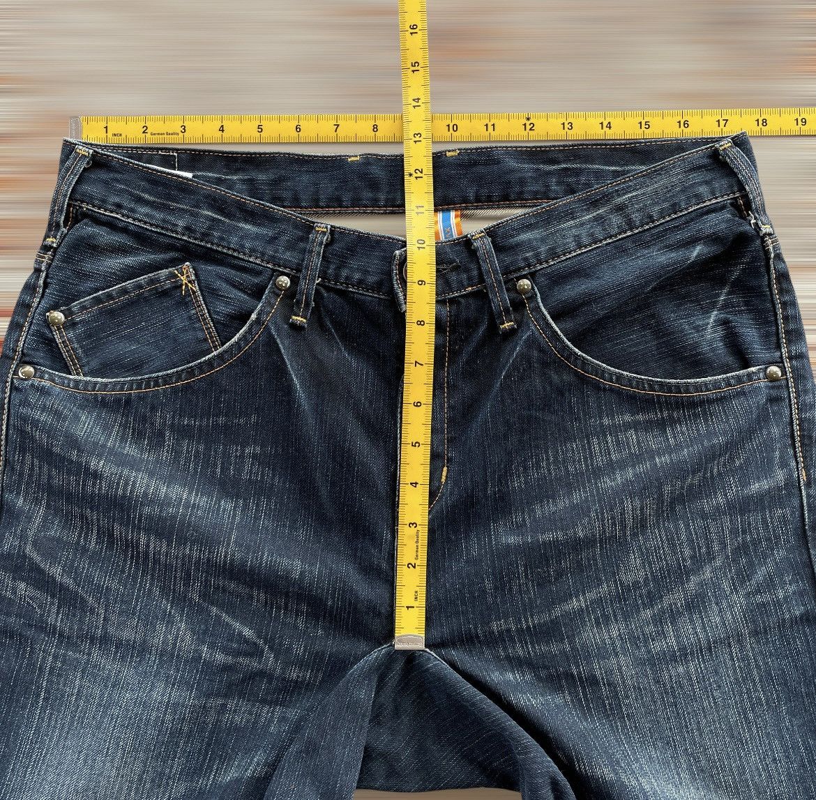Edwin × If Six Was Nine × Japanese Brand EDWIN XV-FUNCTION THREE QUARTER JEANS Size US 35 - 11 Thumbnail