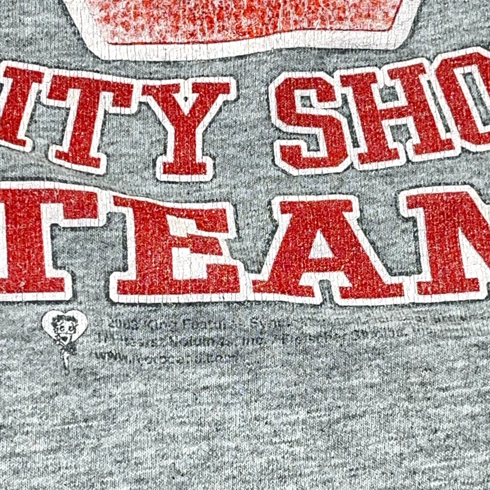 AAA VINTAGE Betty Boop Shirt Adult XL Gray Tee 90s Cartoon Logo Short Sleeve Crew Neck Men XL Gray Betty Boop Shirt Faded Vintage USA Size US XL / EU 56 / 4 - 5 Thumbnail
