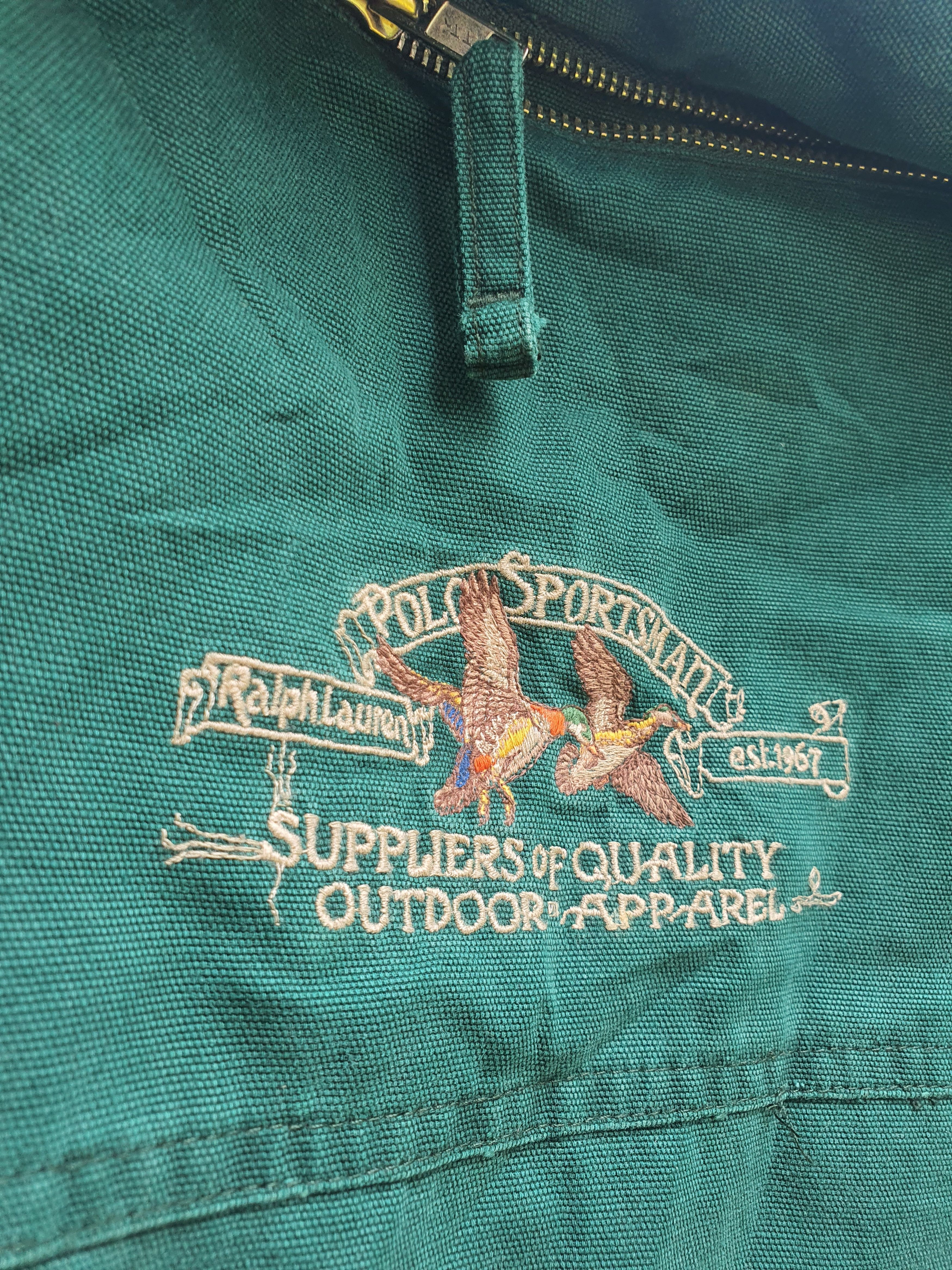 Polo Ralph Lauren × Vintage 90s Polo Ralph Lauren Sportsman Pullover Anorak Jacket SizeM Size US M / EU 48-50 / 2 - 5 Thumbnail