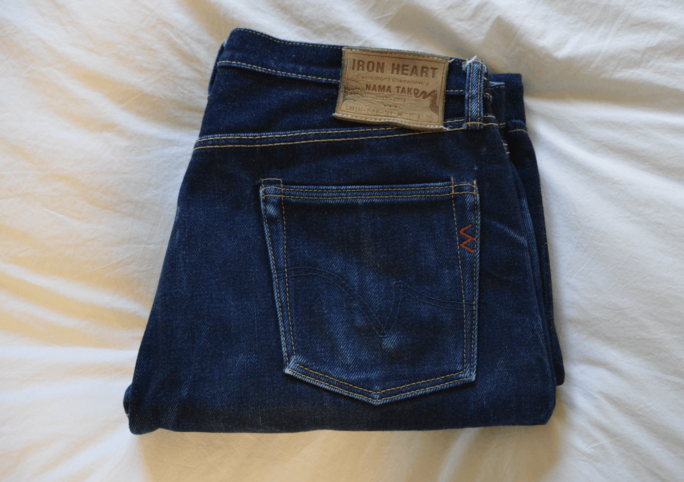 Iron Heart IH-888-NT - 21/23oz indigo Selvedge DWC Jeans | Grailed