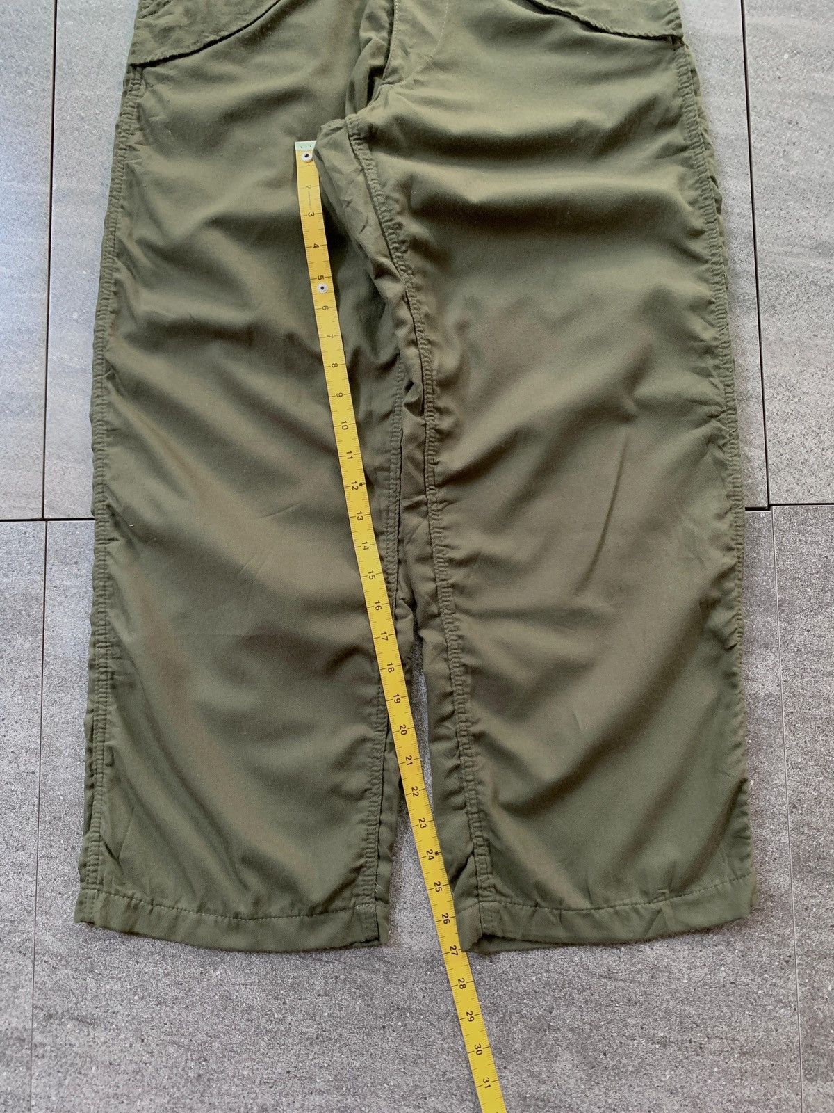Junya Watanabe FREE TAX! Double Layered Military Loose Pants Size US 31 - 20 Thumbnail