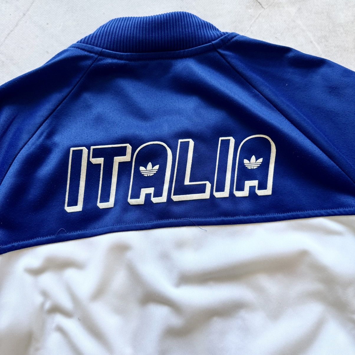 Adidas Vintage Adidas Italy Reprint 1982 Football Track Zip Y2K Size US S / EU 44-46 / 1 - 4 Thumbnail