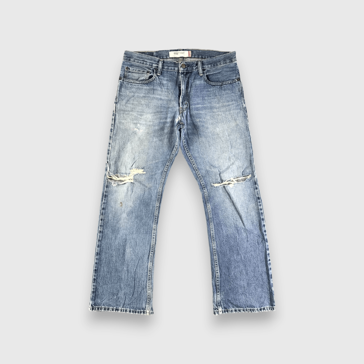 Levi's Vintage Blue Wash Levis 527 Flare Jeans-J3149 Size US 34 / EU 50 - 1 Thumbnail