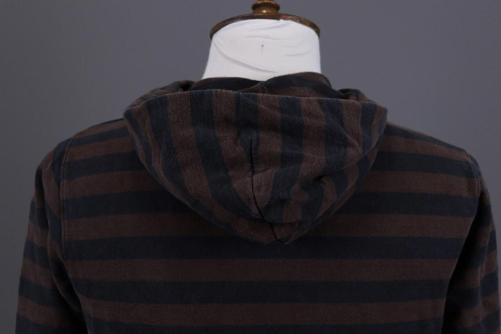 Carhartt Carhartt Brown Striped Workwear Hooded Sweater Size S Size US S / EU 44-46 / 1 - 10 Thumbnail