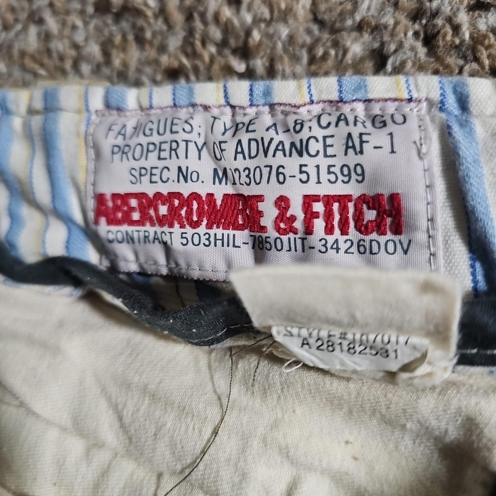Abercrombie & Fitch Advanced Abercrombie Fitch Shorts 36 Fatigues A-8 Military Size US 36 / EU 52 - 5 Thumbnail