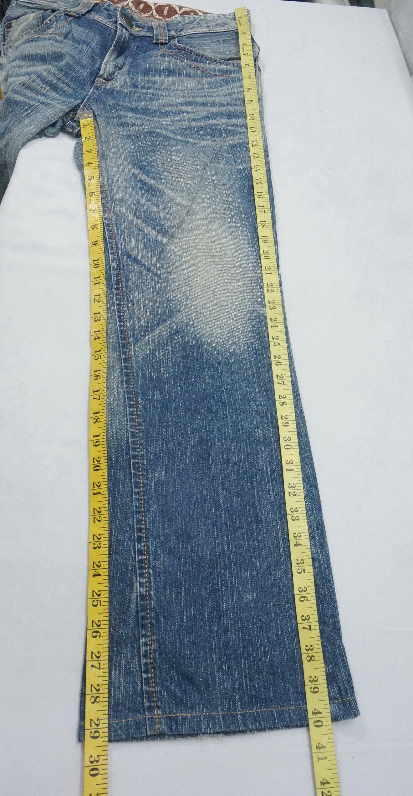 Japanese Brand Edwin XVS Japan Flared Bootcut Clawmark Jeans Size US 31 - 10 Thumbnail