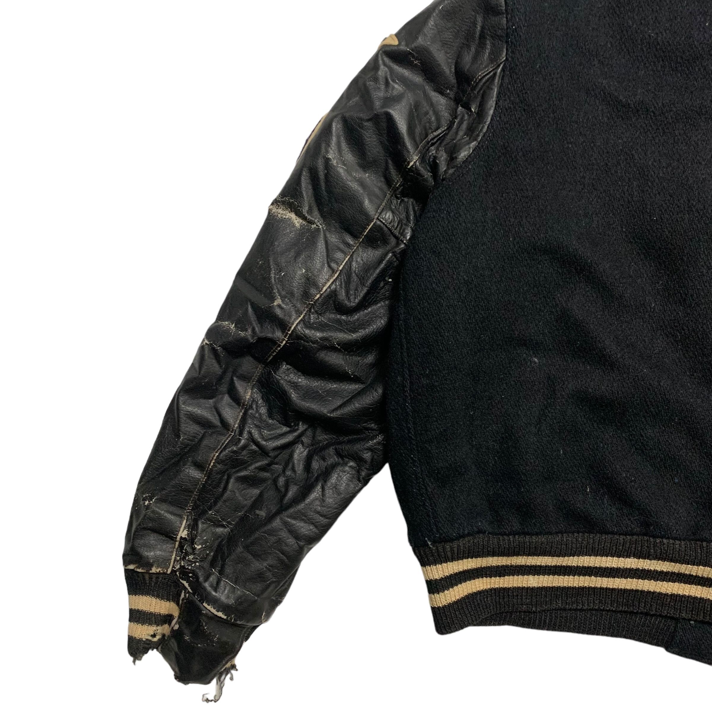 Golden Bear Vintage 80s Golden Bear Budweiser Varsity Jacket Size US XL / EU 56 / 4 - 12 Thumbnail
