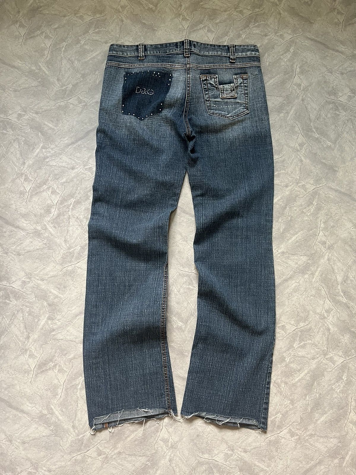 Dolce & Gabbana Dolce&Gabbana Vintage Flared Jeans Size 32" / US 10 / IT 46 - 1 Thumbnail