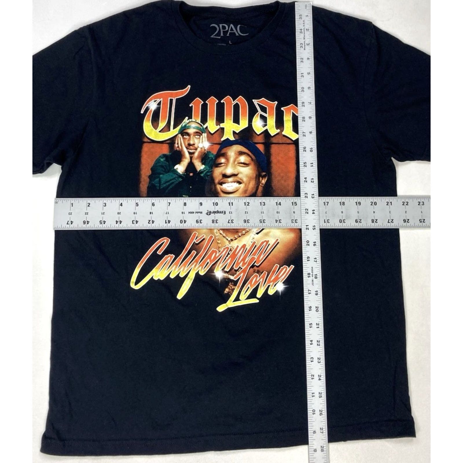 Vintage VINTAGE 2pac Tupac Shakur California Love Graphic T-shirt Men Large Black Music Merch Size US L / EU 52-54 / 3 - 5 Thumbnail
