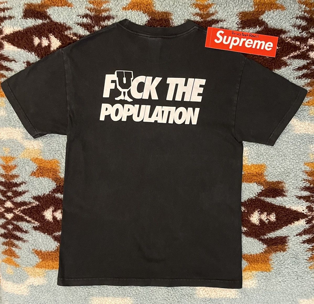 Fuck The Population × Undefeated FTP x UNDEFEATED TEE Size US L / EU 52-54 / 3 - 1 Thumbnail