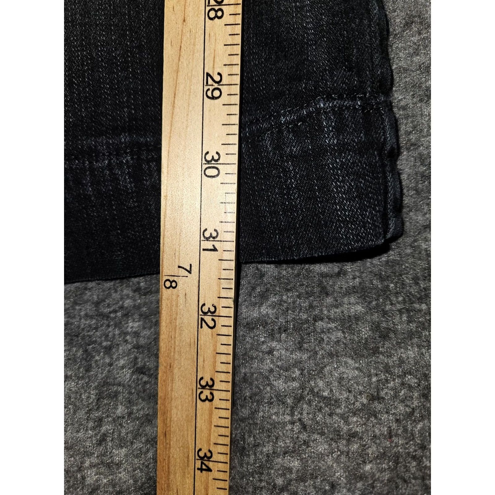 Old Navy VINTAGE Old Navy Jeans Womens 12 Charcoal High Rise Wide Leg Hip Hop Grunge Skater Size 34" / US 12 / IT 48 - 7 Thumbnail