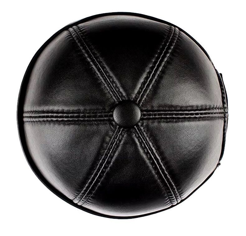 Other Streetwear Leather Retro Winter Casual Hat Beanie Cap Size ONE SIZE - 4 Thumbnail