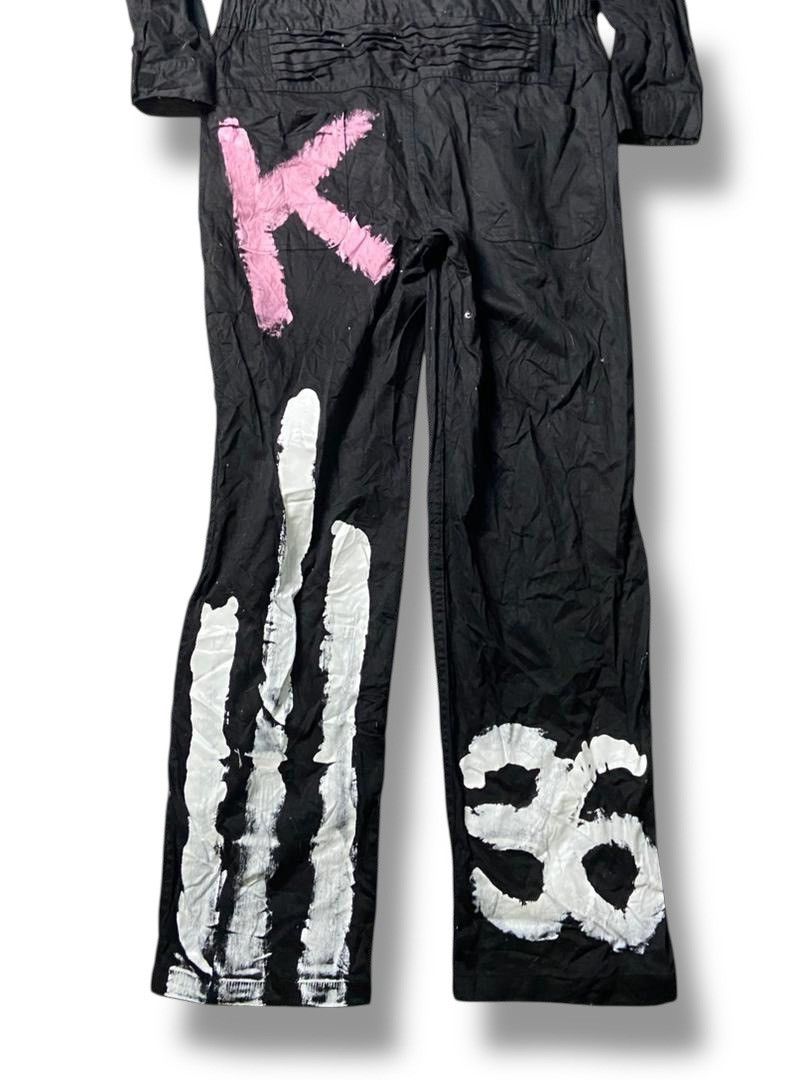 Japanese Brand Japanese Brand Alphabet Printed Workwear Coveralls (152) Size US 33 - 6 Thumbnail