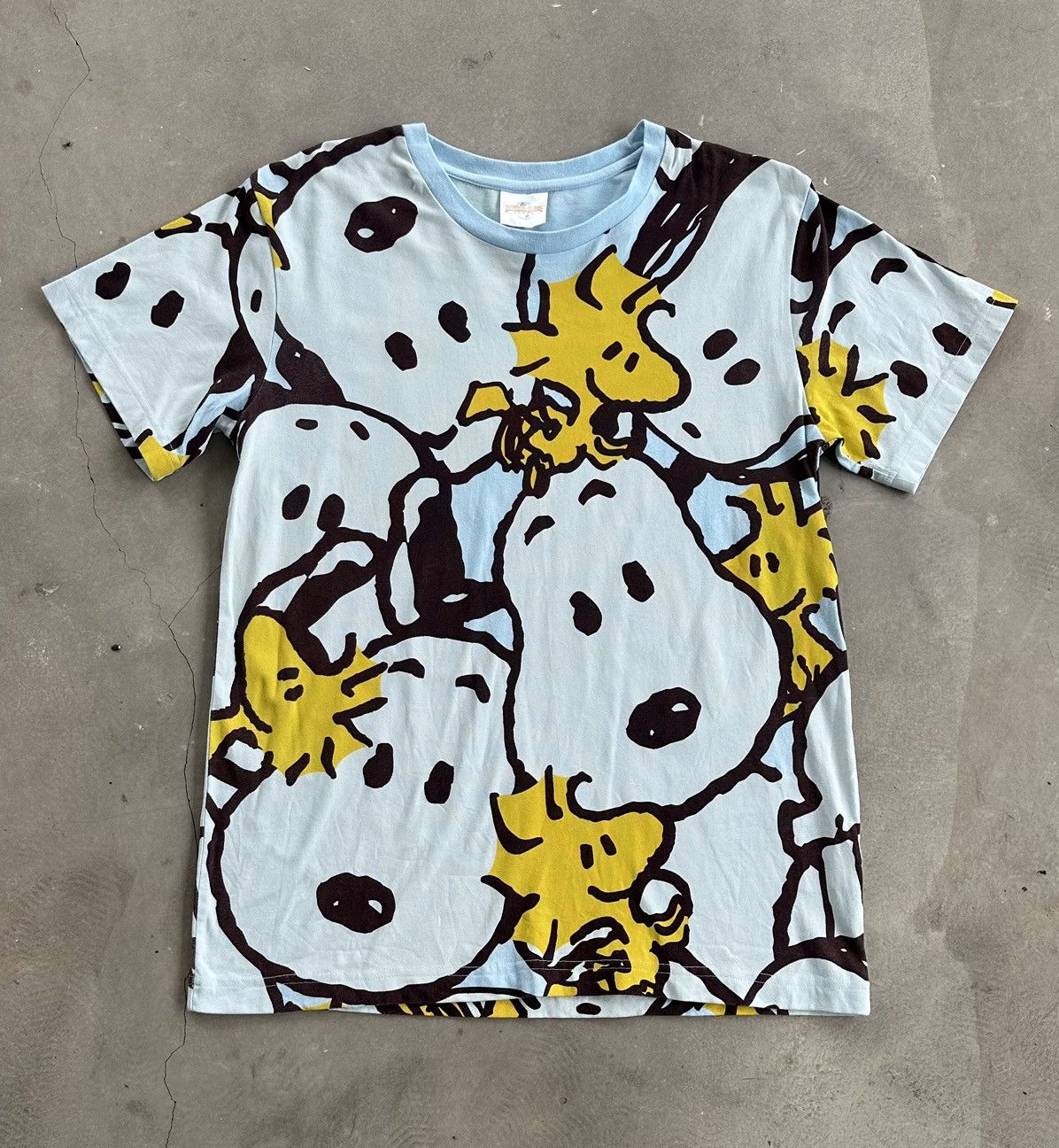 Japanese Brand × Universal Studios × Vintage VINTAGE SNOOPY OVERPRINT TEE Size US M / EU 48-50 / 2 - 1 Thumbnail