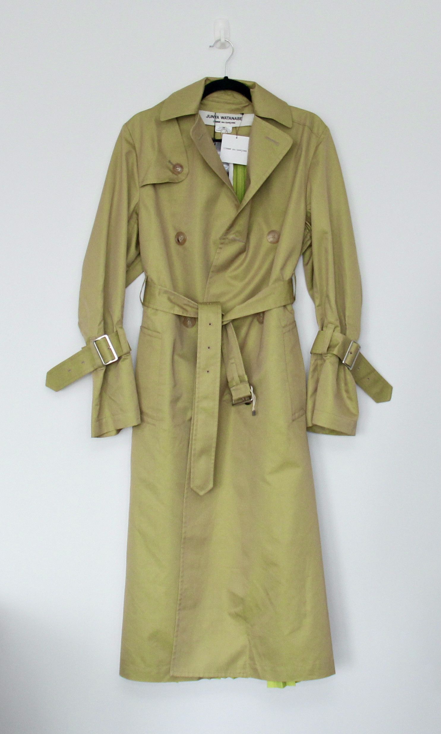 Junya Watanabe Junya Watanabe Comme des Garçons Pleated Trench Coat Size M / US 6-8 / IT 42-44 - 2 Thumbnail