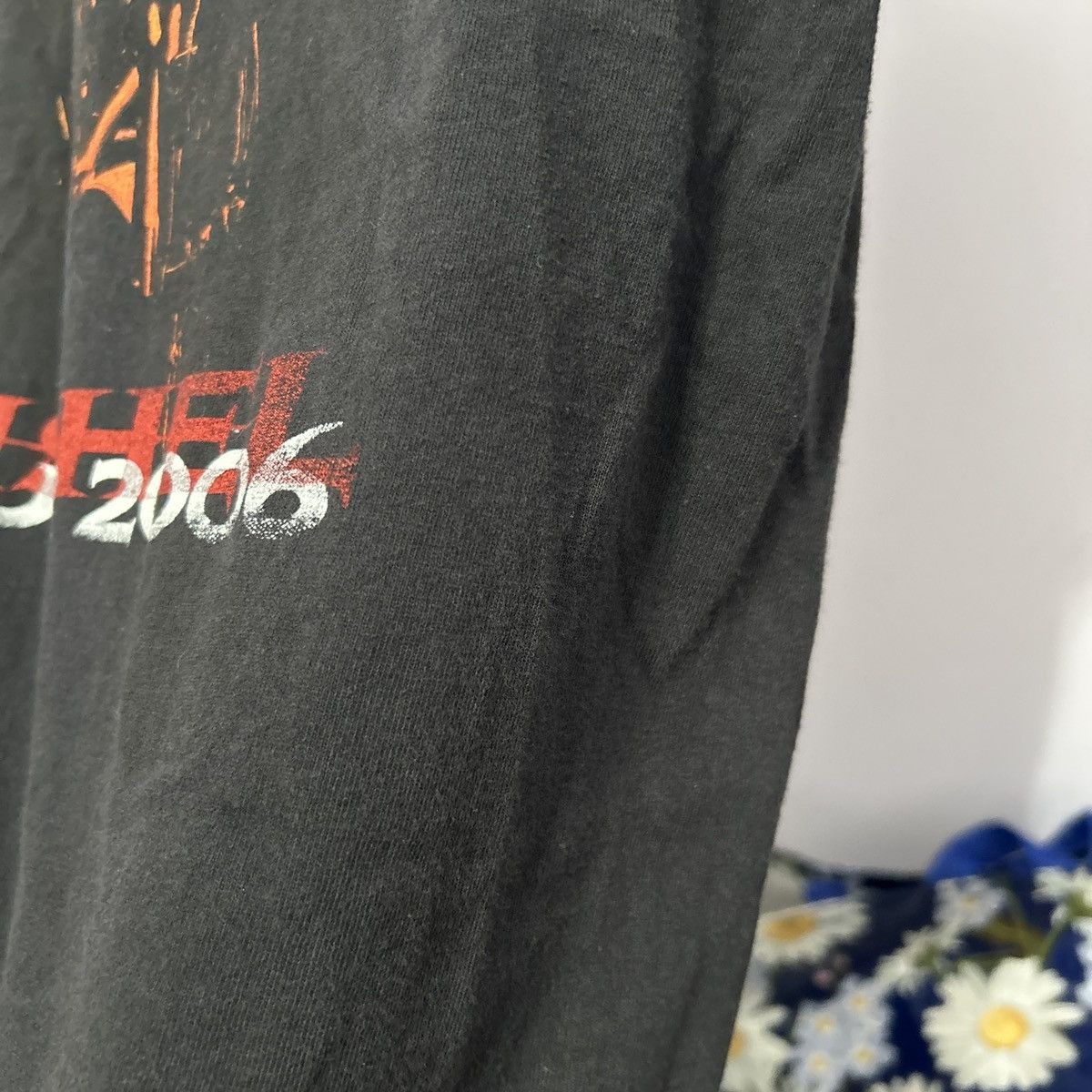 Delta Vintage Bomshel 2006 Graphic Tshirt Size Large - "Bradley" Size L / US 10 / IT 46 - 14 Thumbnail