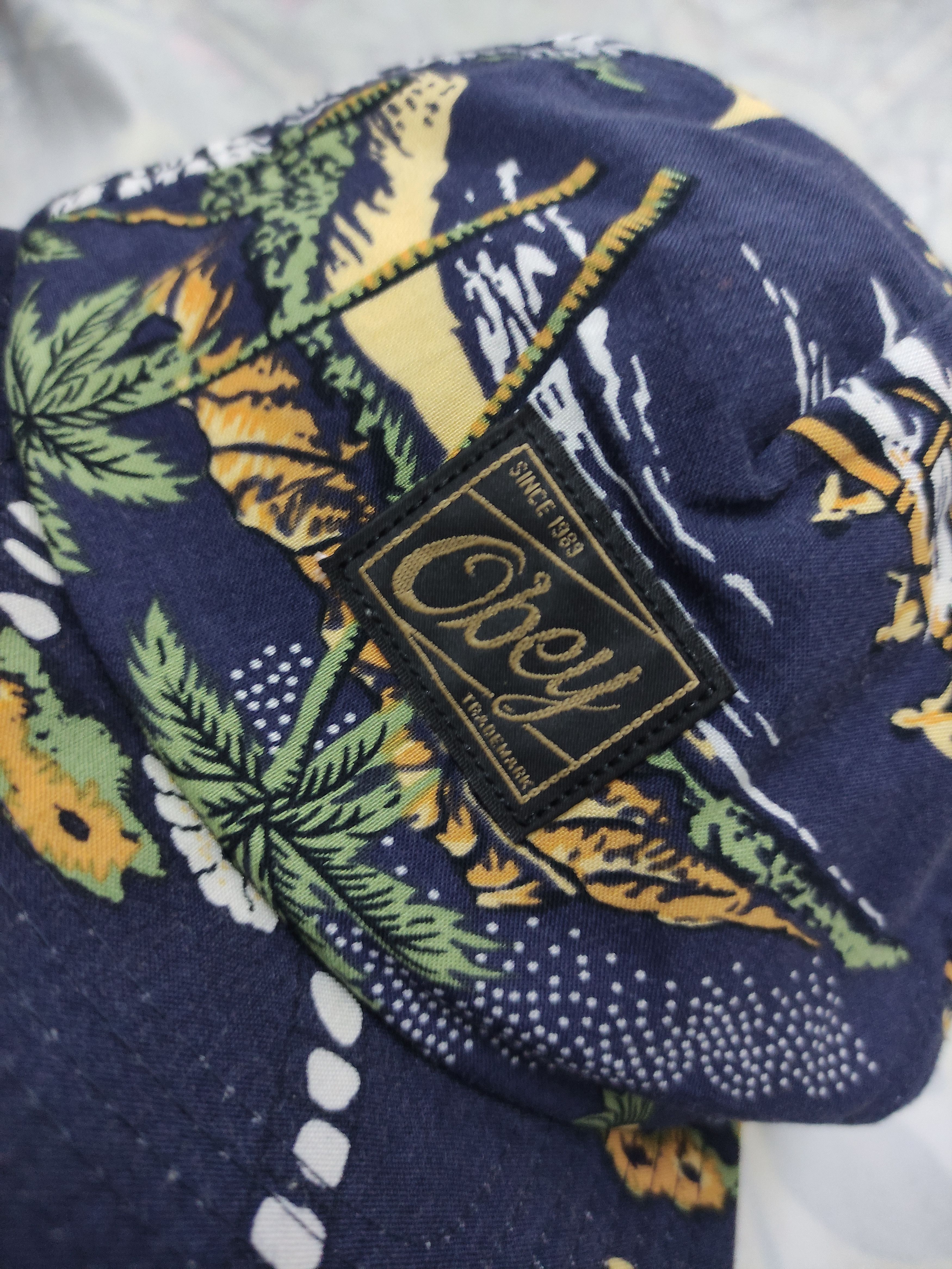 Obey OBEY FULL PRINT VINTAGE RAYON CAP Size ONE SIZE - 3 Thumbnail