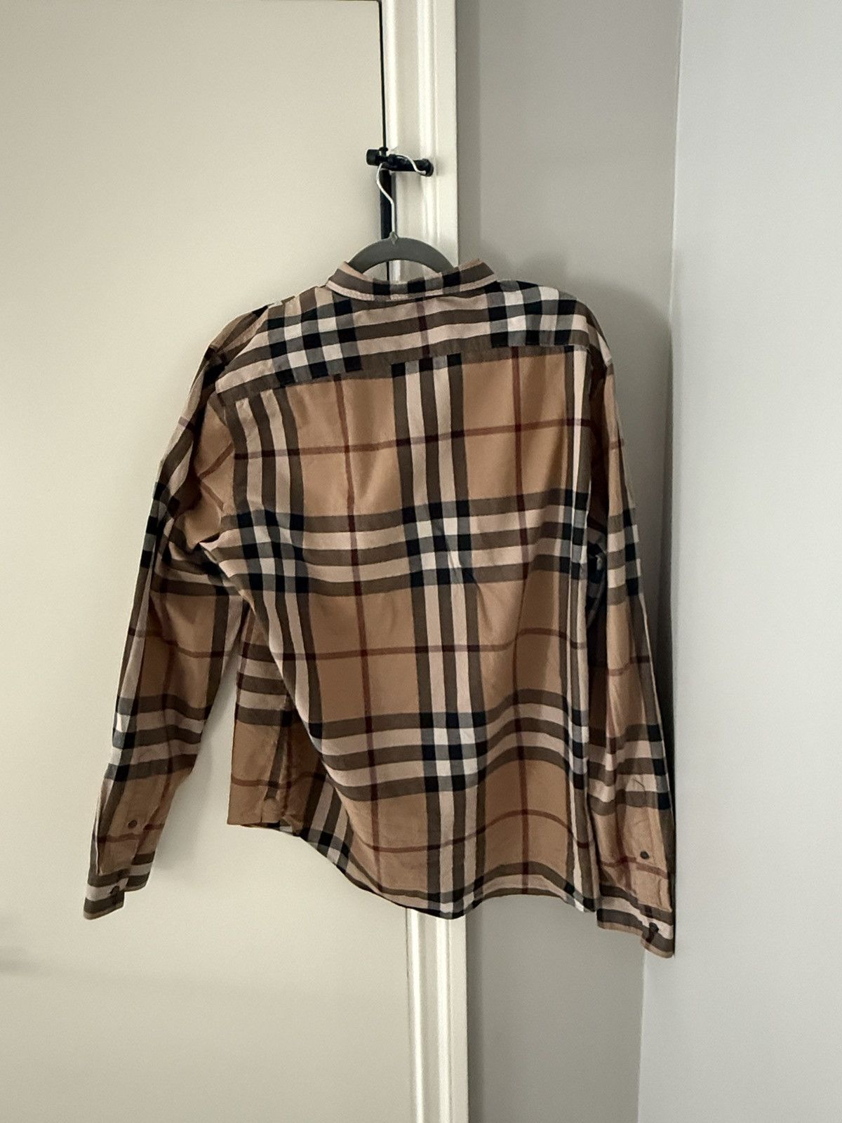 Burberry Burberry Plaid Button Down Size US XL / EU 56 / 4 - 2 Thumbnail
