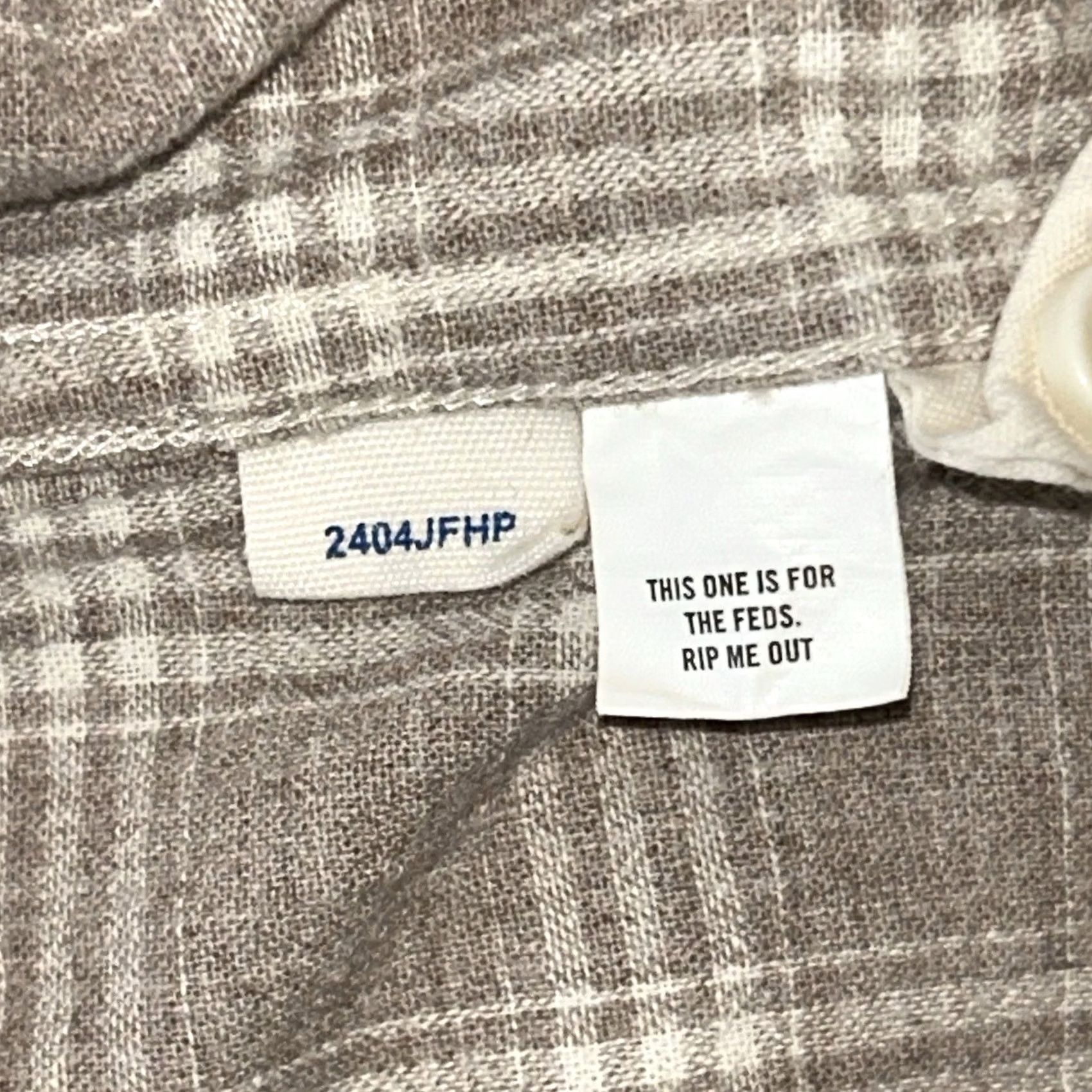 Taylor Stitch VINTAGE The Jack Shirt Men 38 Small Heather Flax Plaid Long Sleeve Taylor Stitch Button-Up Mens Chest Pocket 100% Organic Cotton Regular Album? Size US M / EU 48-50 / 2 - 5 Thumbnail
