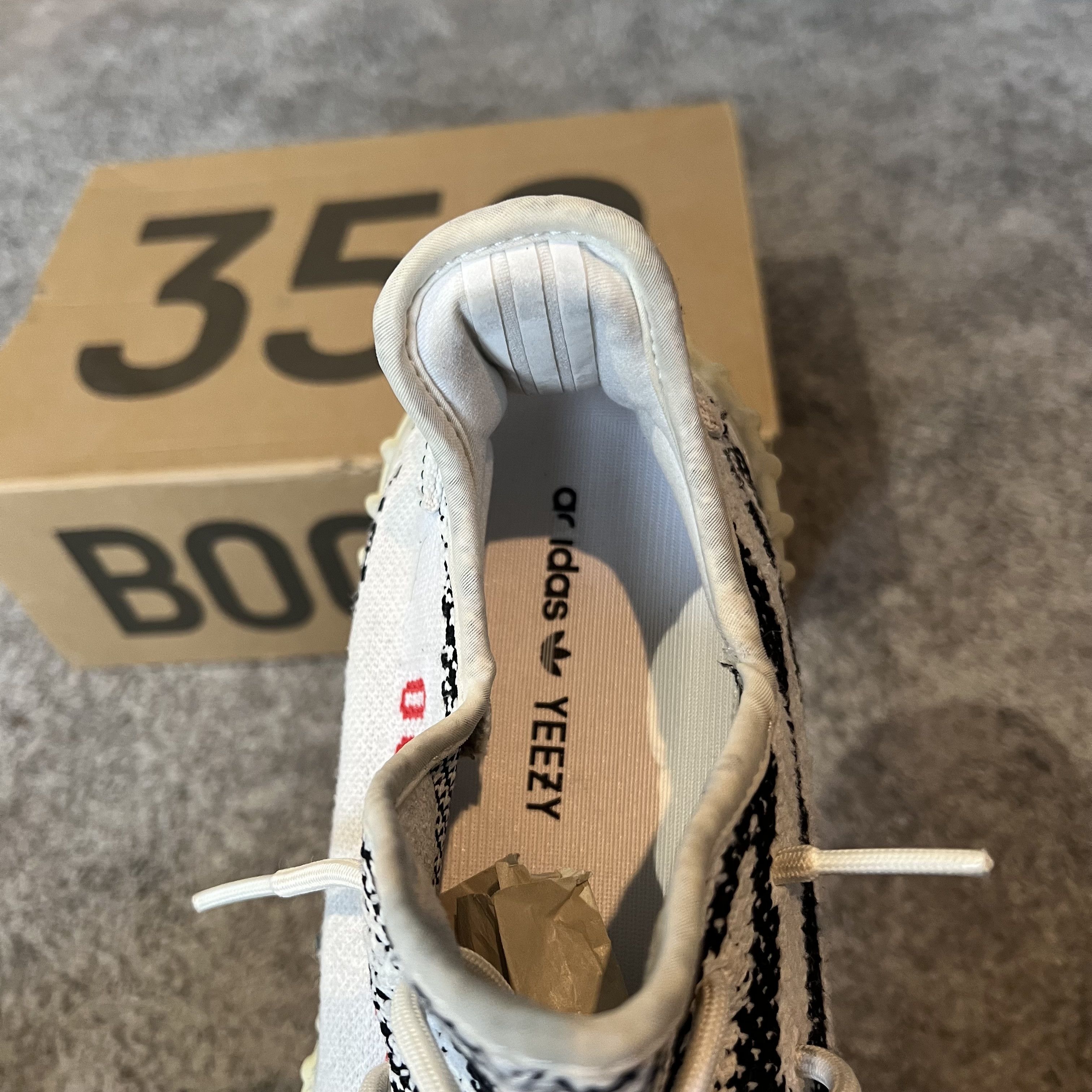 Adidas Yeezy Boost 350 V2 Zebra Size US 14 / EU 47 - 14 Thumbnail