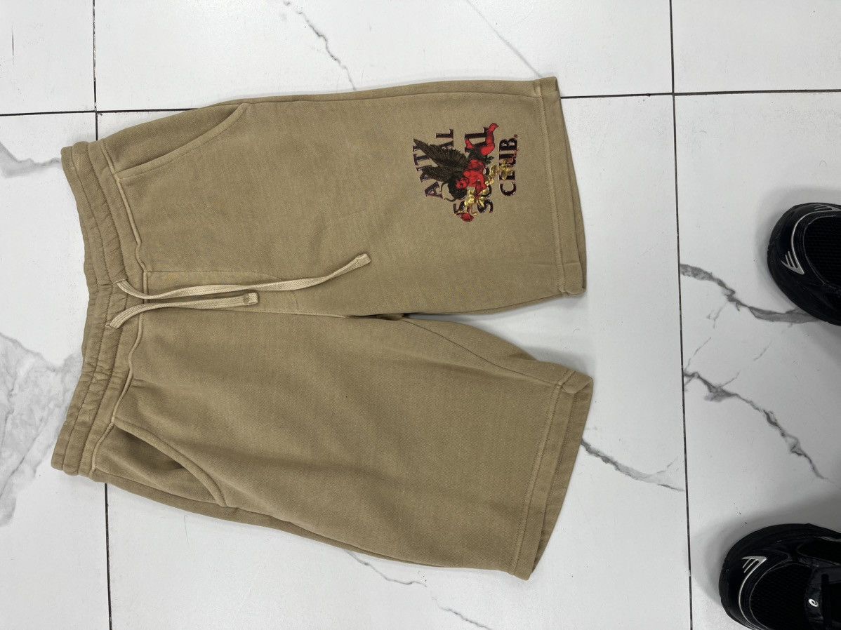 Anti Social Social Club Anti Social Social Club Hierarchy Shorts "Pigmnet Sandstone" Size US 26 / EU 42 - 1 Thumbnail