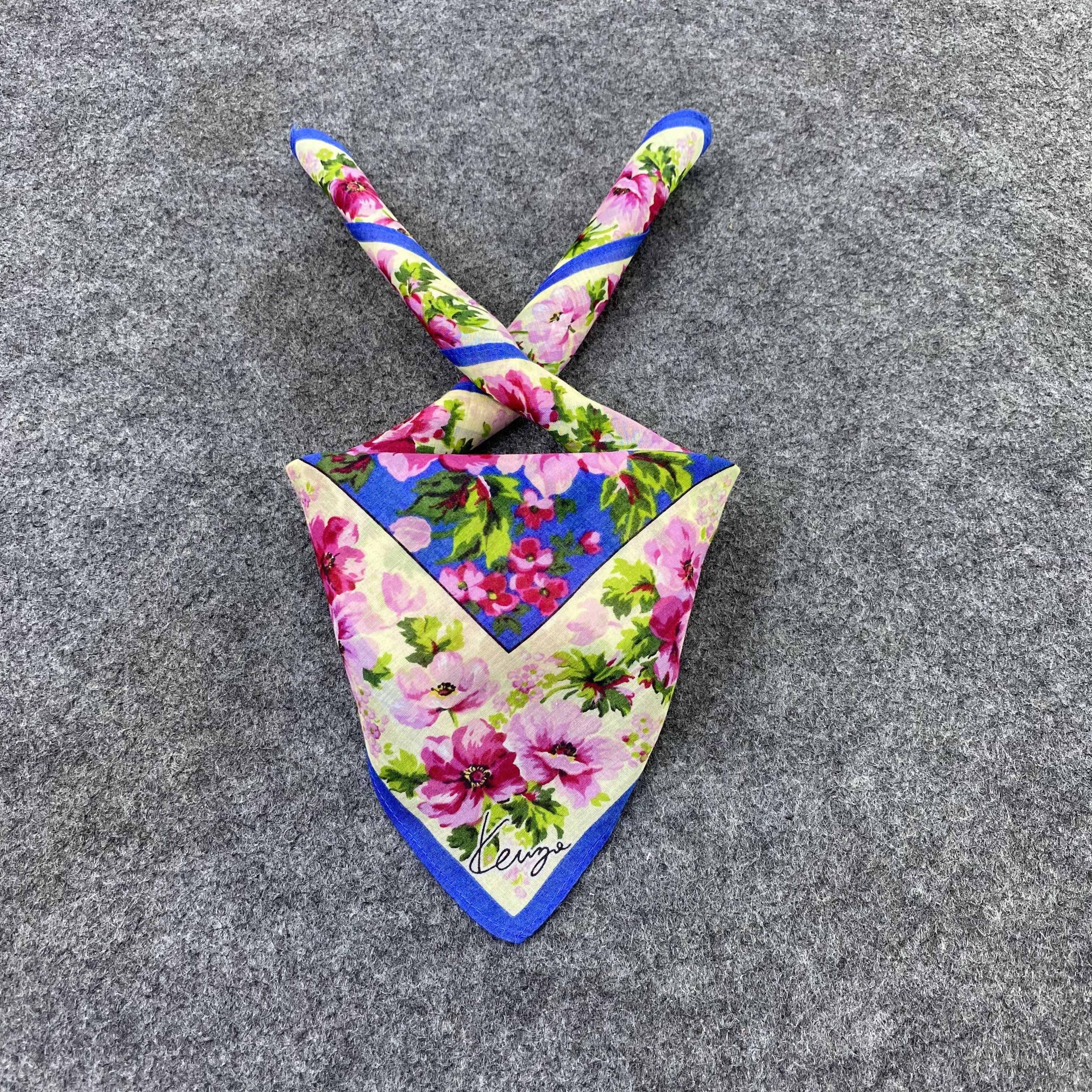 Kenzo Kenzo Handkerchief Neckerchief Bandana-B2006 Size ONE SIZE - 2 Thumbnail