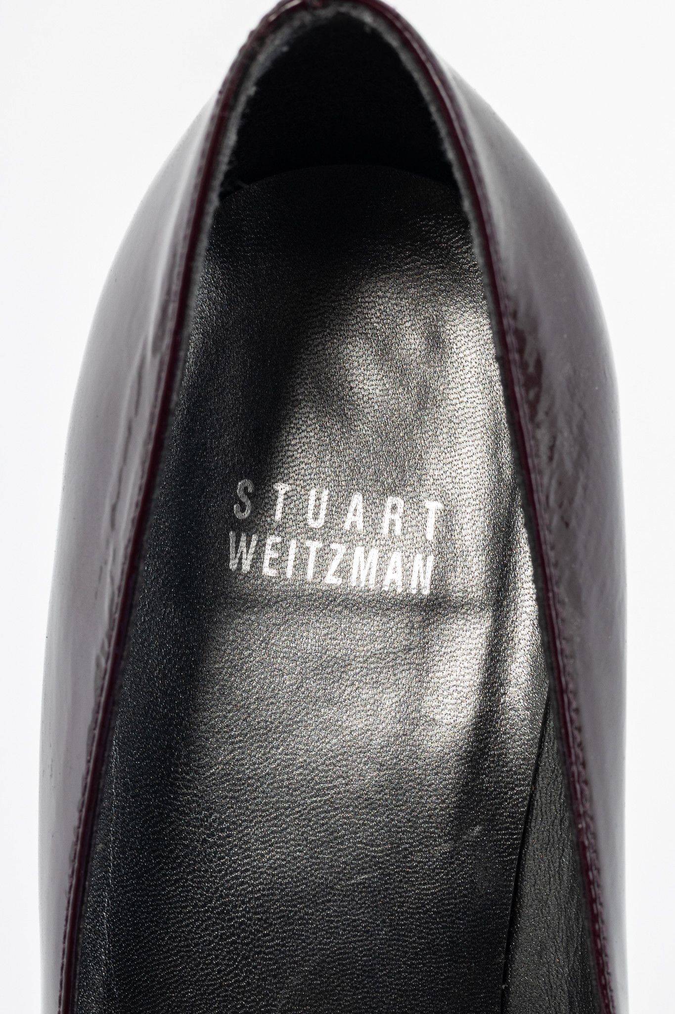 Stuart Weitzman Stuart Weitzman Spice Patent-Leather Bow Peep-Toe Pumps Size US 9 / IT 39 - 9 Thumbnail