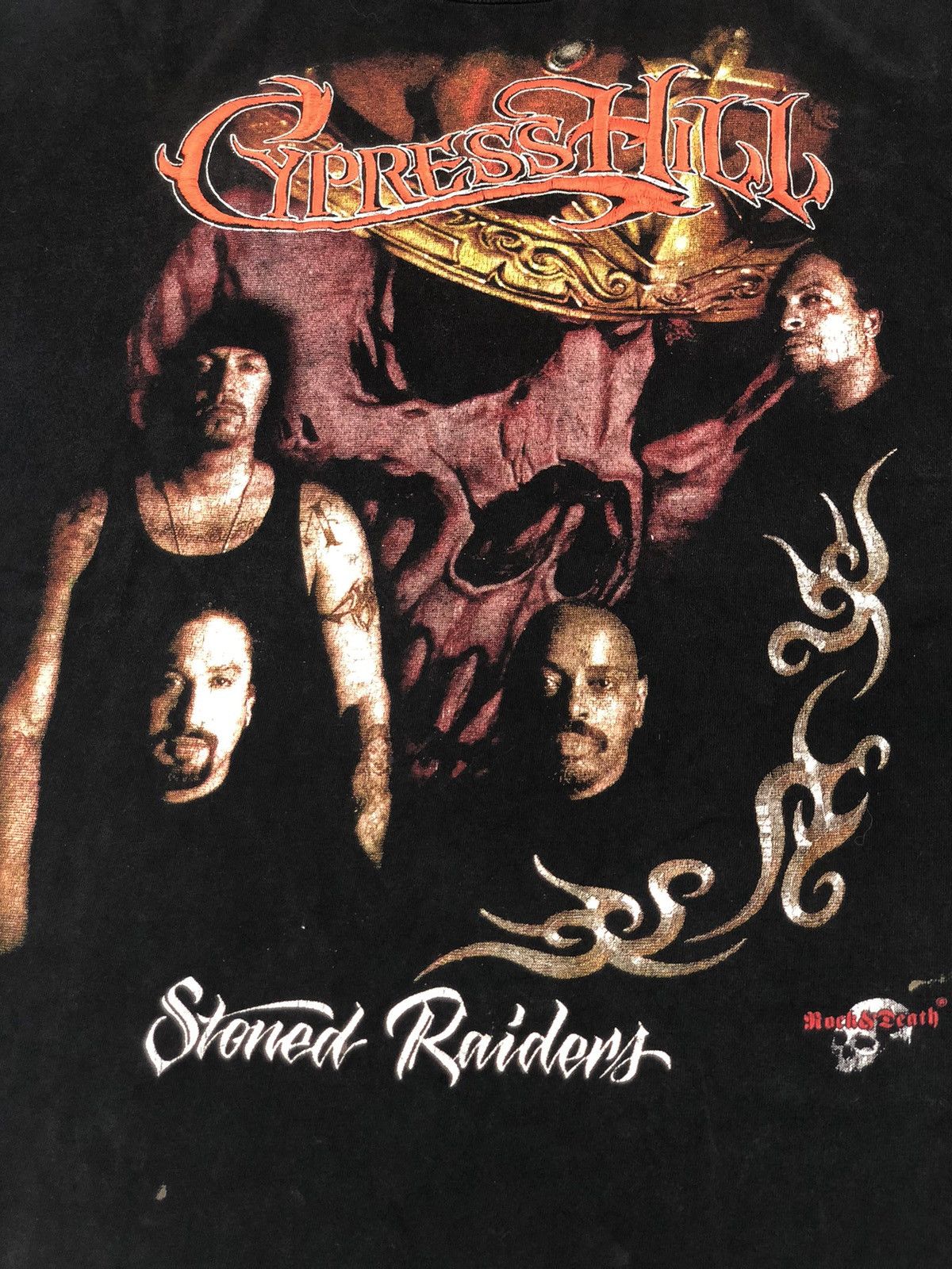 Vintage Vintage cypress Hill stoned riders doble print XL RAP TEE Size US XL / EU 56 / 4 - 2 Thumbnail