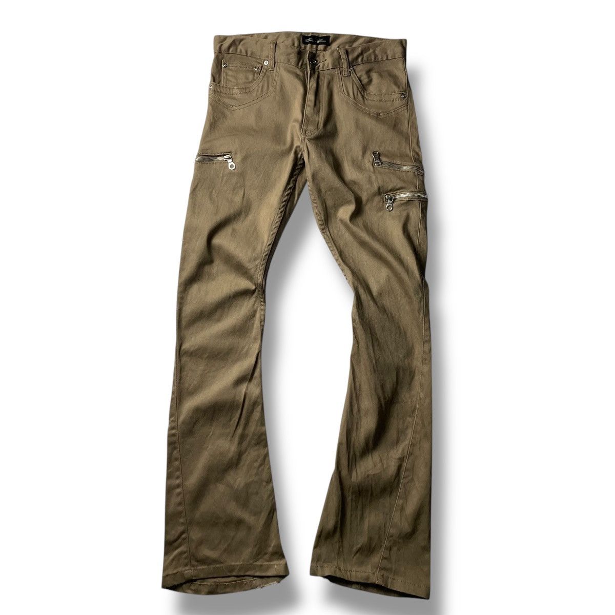 🇯🇵 BIKE STAR SPIRAL CUT FLARE CARGO PANTS