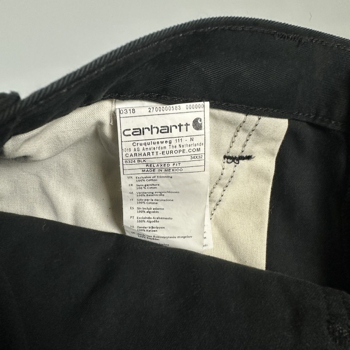 Carhartt Carhartt Pants Logo Size US 34 / EU 50 - 3 Thumbnail