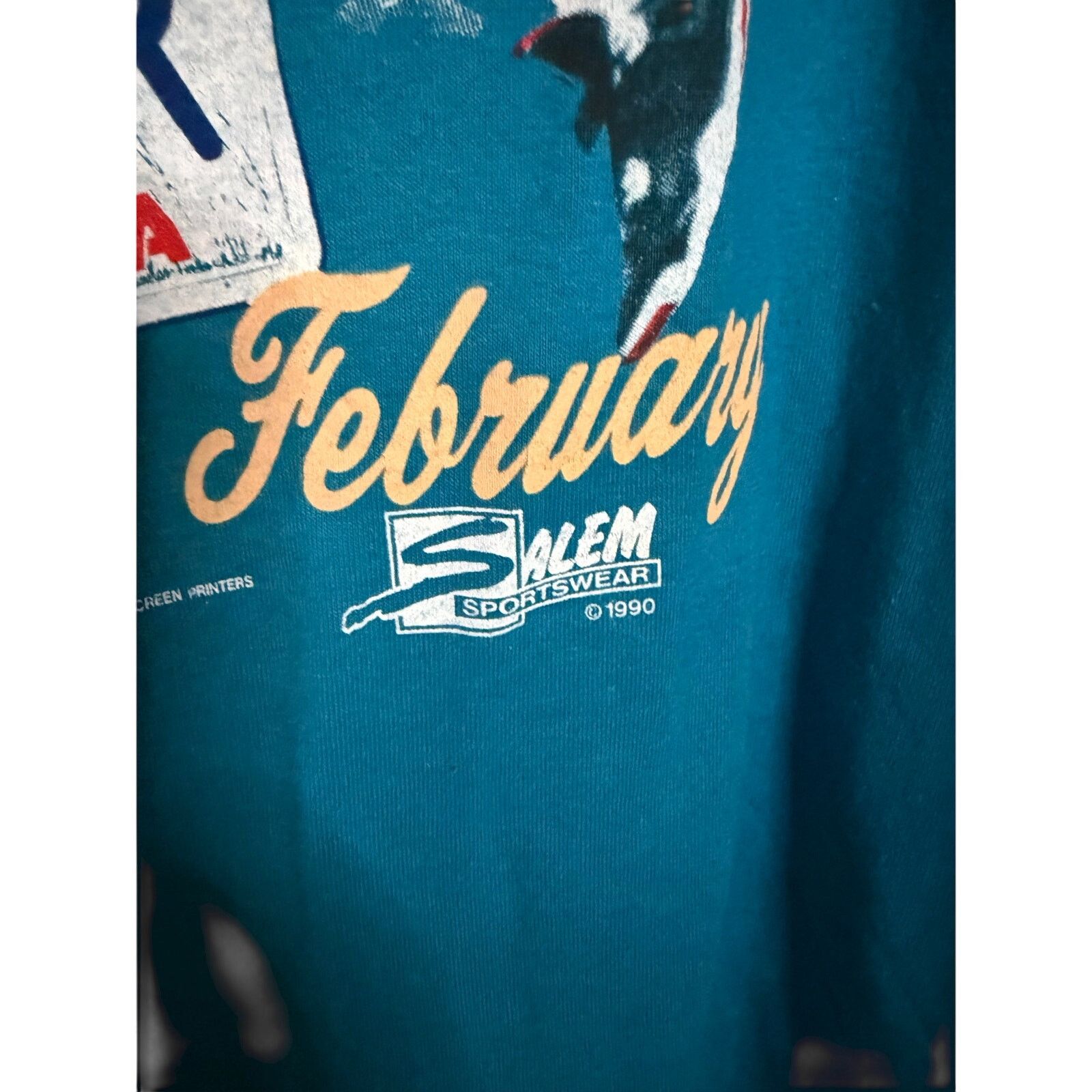 Salem Sportswear Vintage 1991 NBA All-Star Game Michael Jordan Tee Size US XL / EU 56 / 4 - 3 Thumbnail