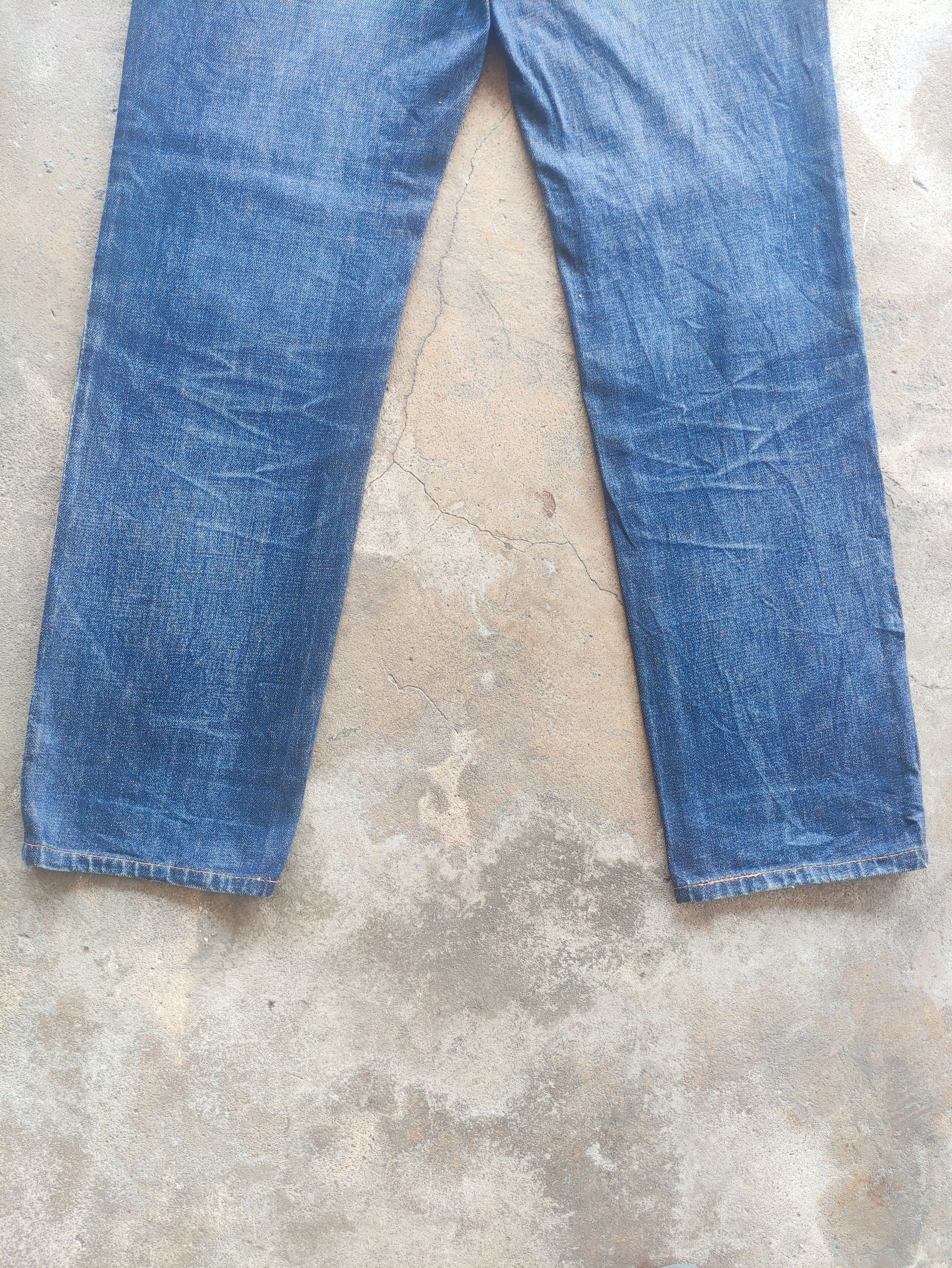 Japanese Brand × Jean Vintage Japanese Brappers Faded Denim Pants W29x30 Size US 29 - 11 Thumbnail