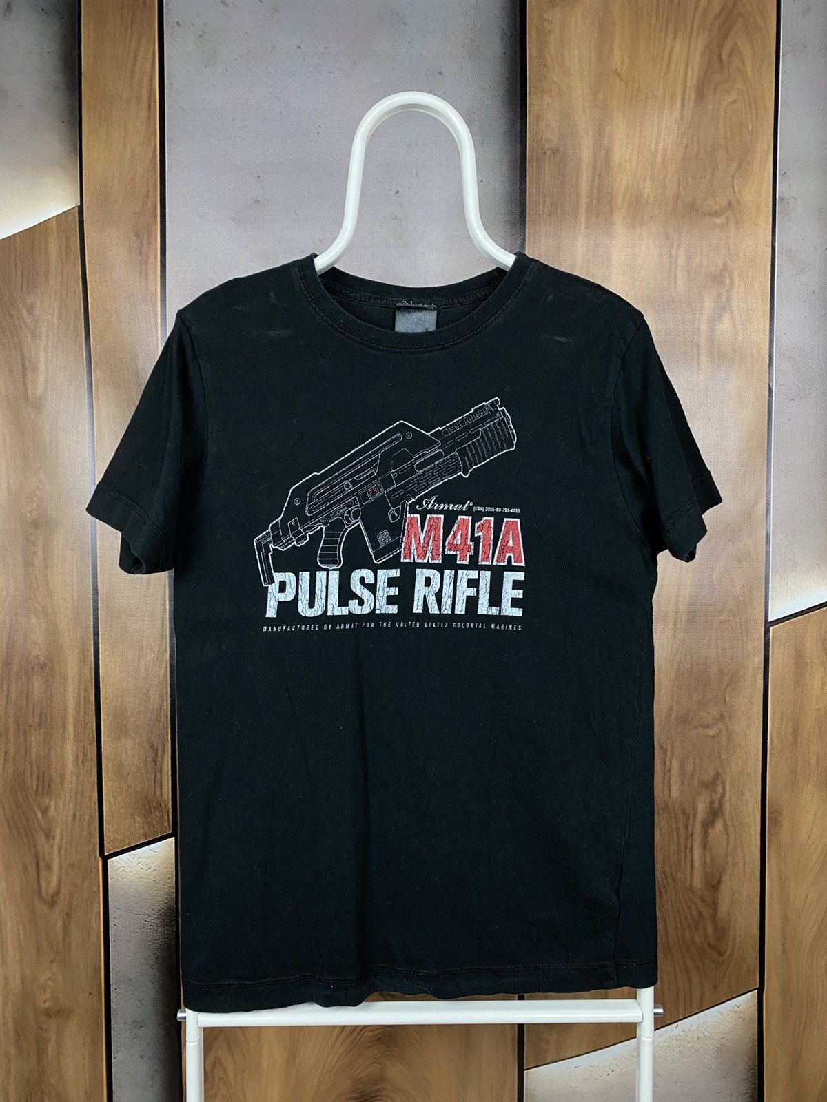 Vintage 💣Vintage T-Shirt M4A1 Pulse Rifle VTG Army Tee💣 Size US S / EU 44-46 / 1 - 1 Thumbnail
