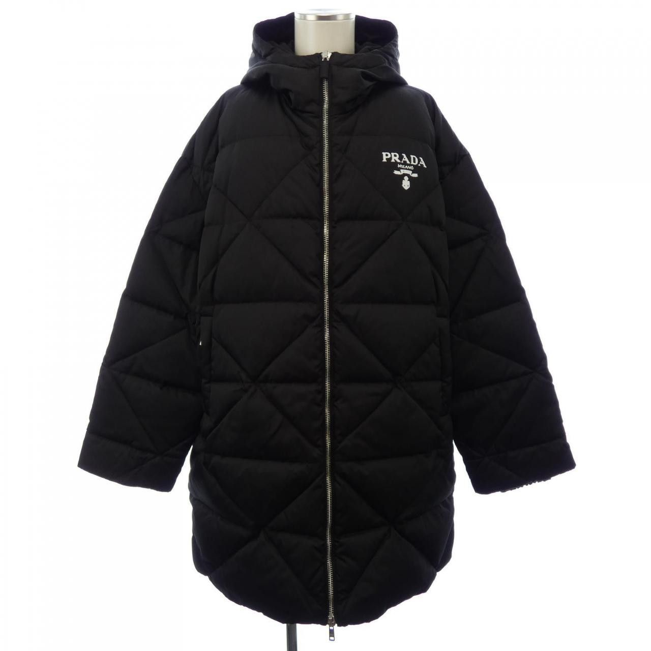 Prada Prada Prada SGC042 S222 1WQ8 Re-Nylon Down Coat Textile Outerwear SGC042 S222 1WQ8 DUTY FREE for USA Size ONE SIZE - 1 Thumbnail