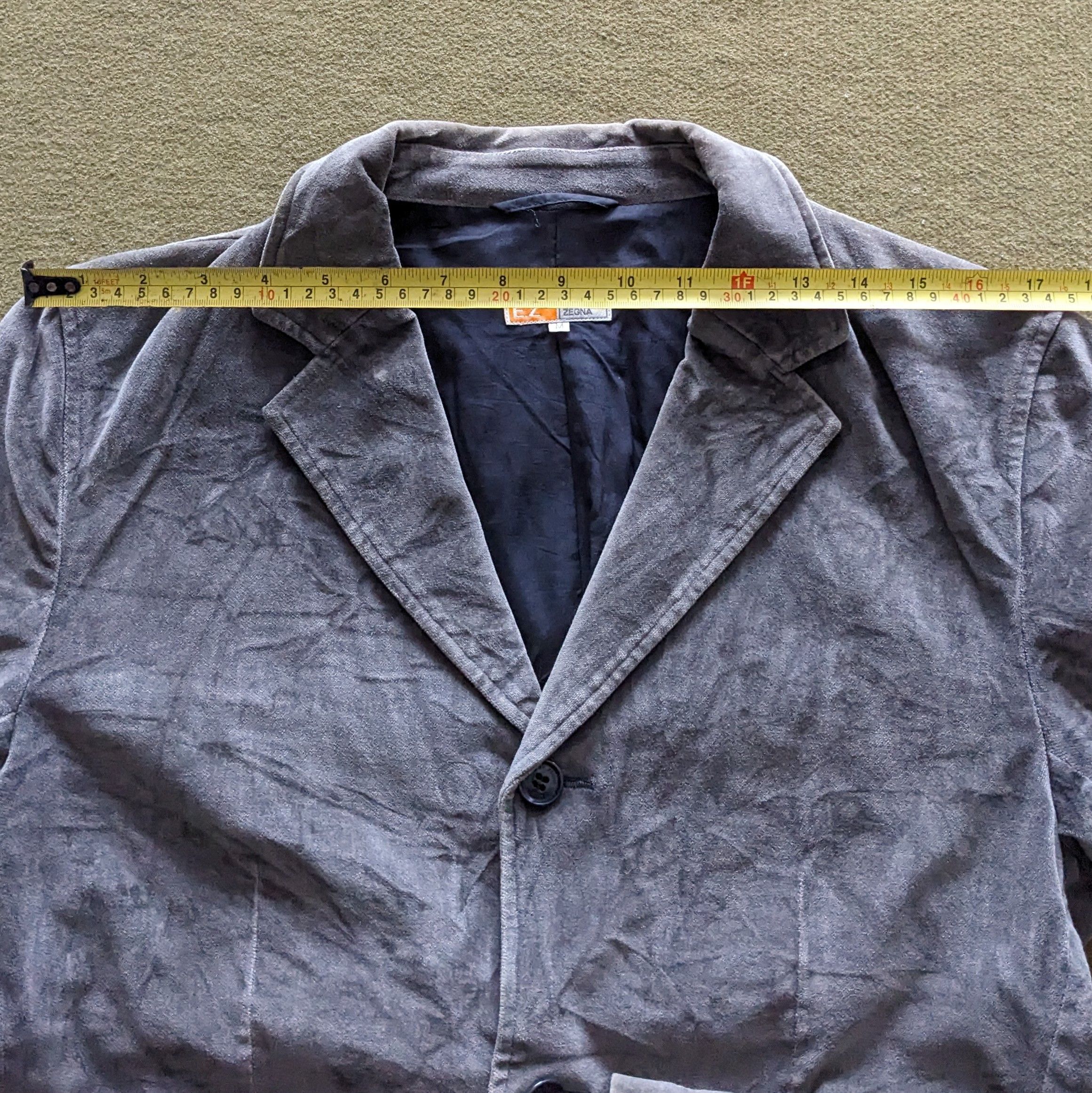 Z Zegna Vintage EZ. BY ZEGNA Fashion Brand Blazer Size US S / EU 44-46 / 1 - 5 Thumbnail
