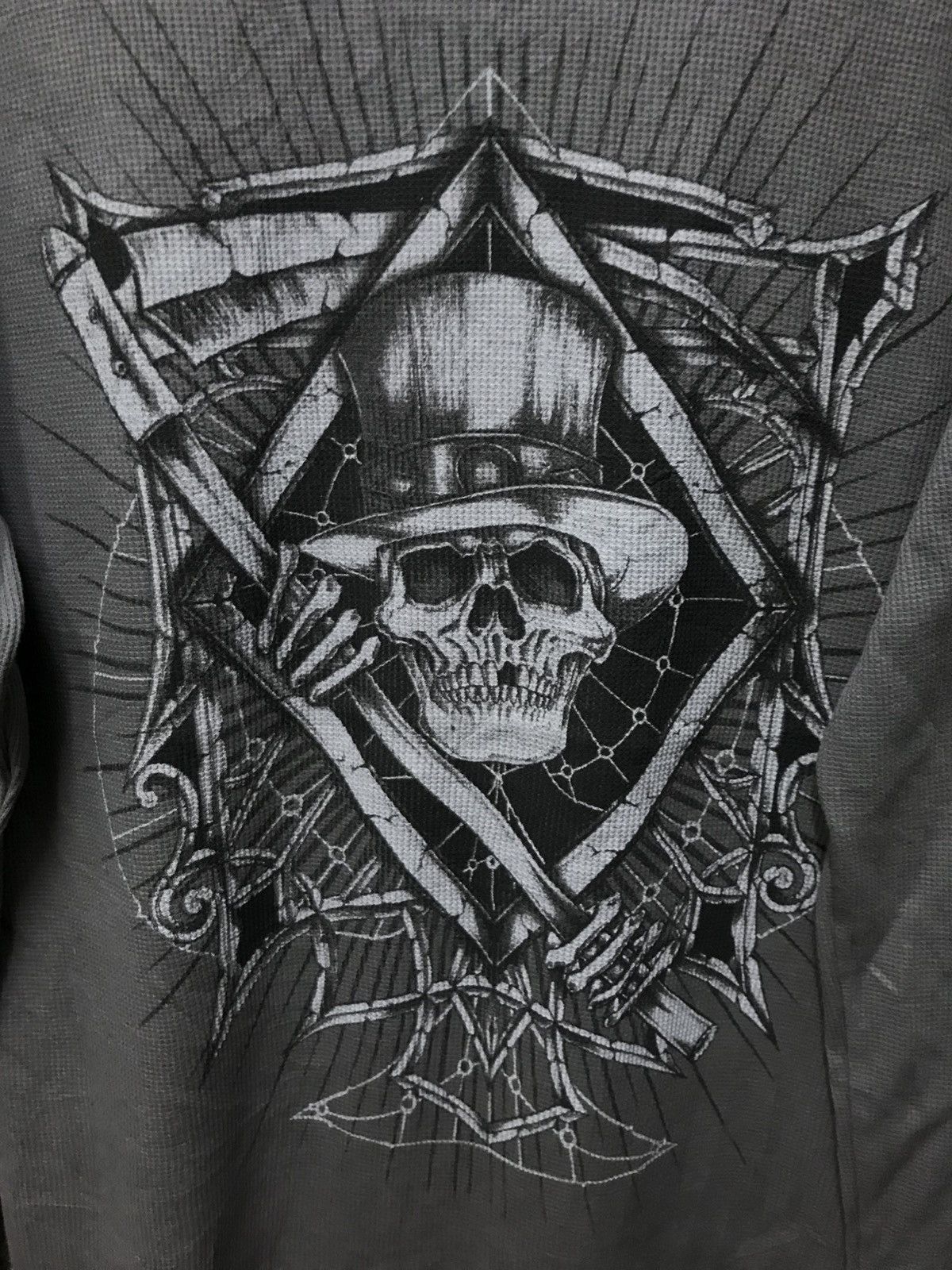 Affliction Helix Affliction Skull Y2K Graphic Tee Size US XL / EU 56 / 4 - 2 Thumbnail