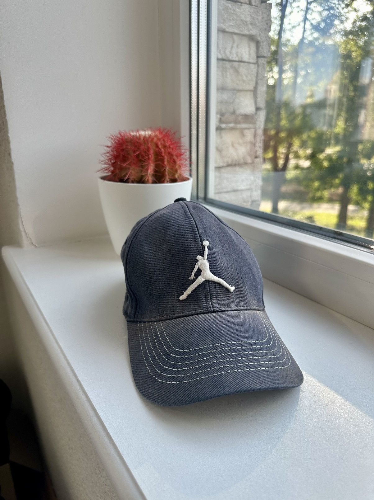 Nike Vintage Nike Jordan Cap Fade Style Size ONE SIZE - 3 Thumbnail