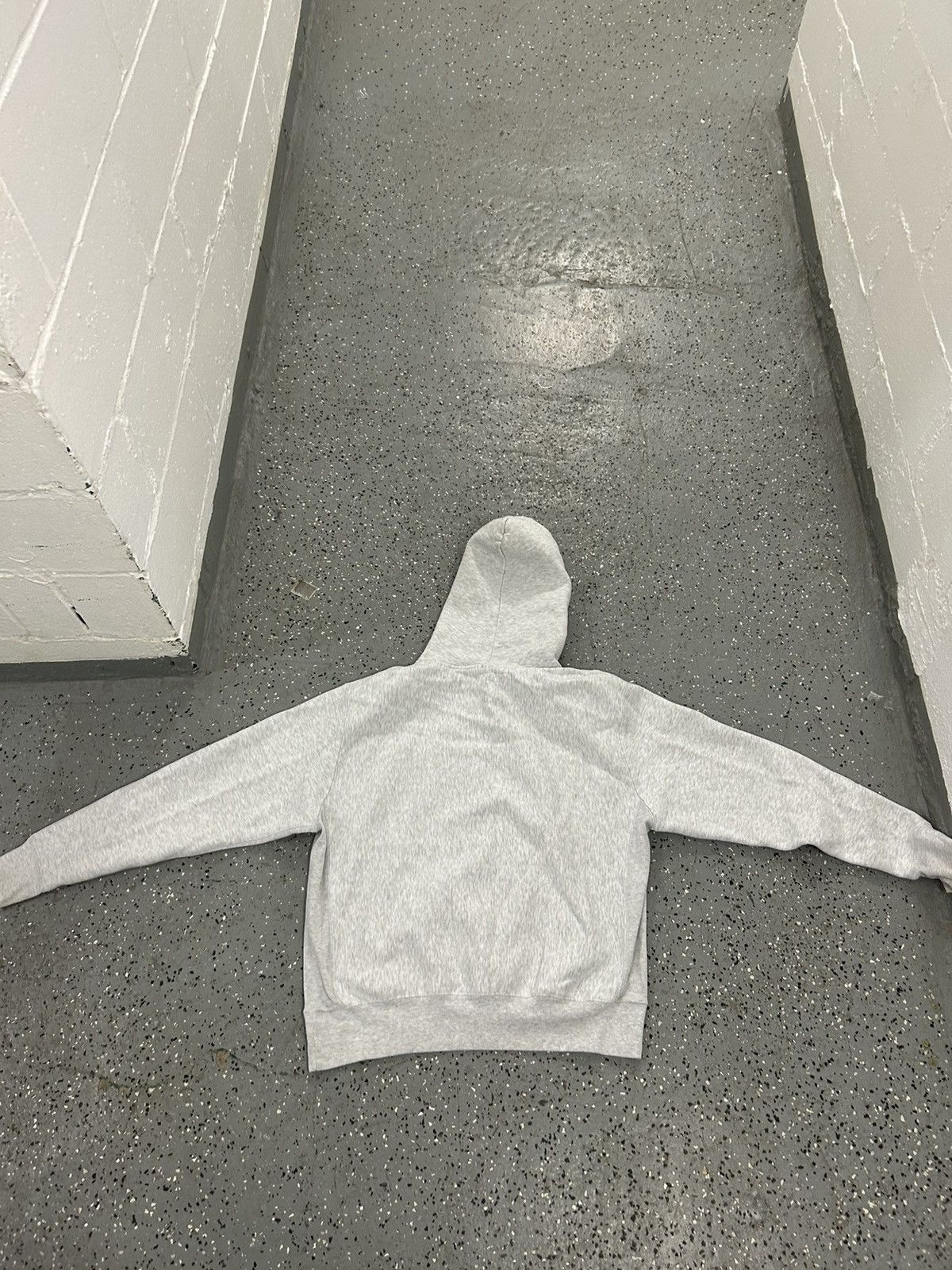 Vintage Vintage gray hoodie Size US L / EU 52-54 / 3 - 3 Thumbnail