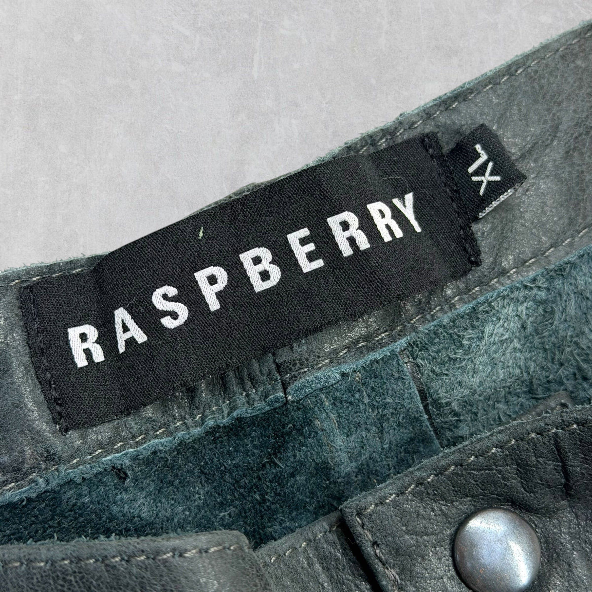 The GV Gallery GV Gallery Raspberry Hills Black Leather Shorts XL Size US 40 / EU 56 - 4 Thumbnail