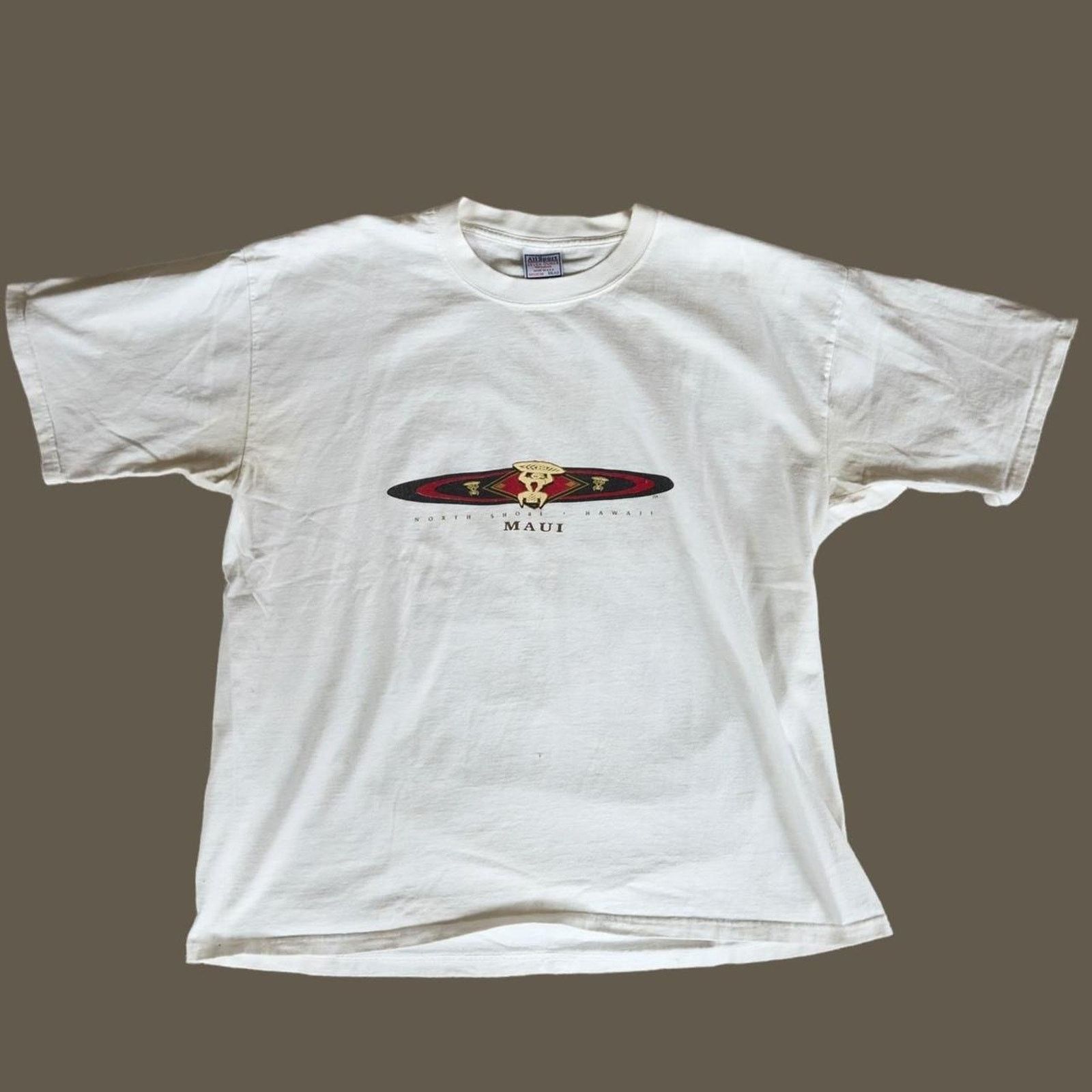 All Sport × Vintage Vintage Maui Surf T-shirt Size US XXL / EU 58 / 5 - 1 Thumbnail