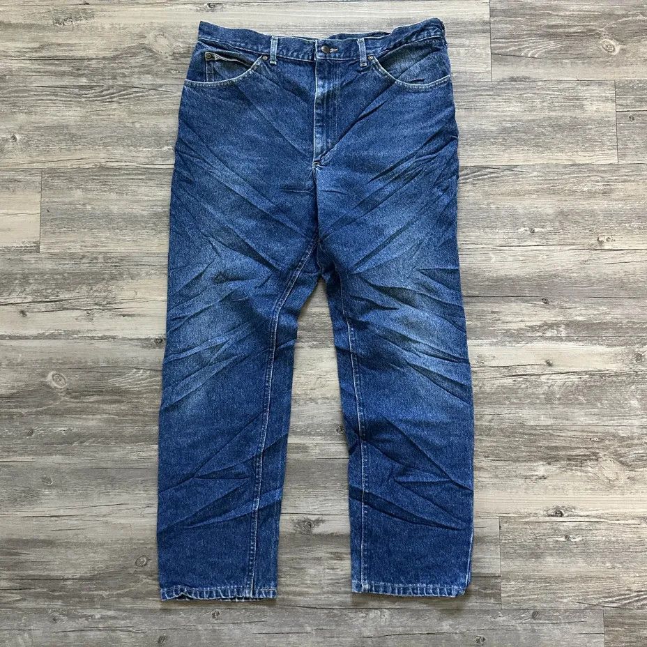 Lee Vintage Lee Denim Jeans Size 34x30 Size US 34 / EU 50 - 4 Thumbnail