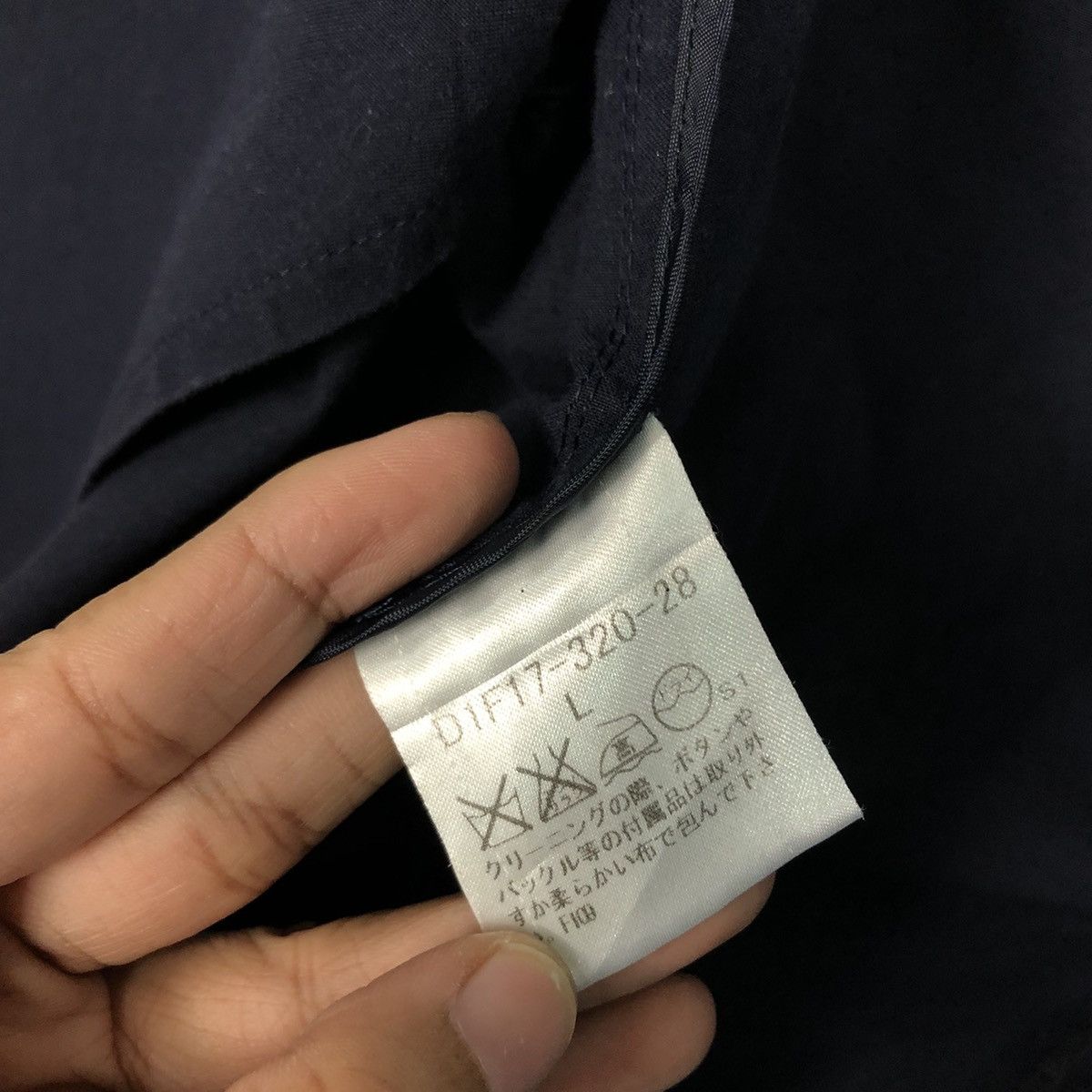 Burberry Burberry Black Label Lightweight Cotton Blazer — Navy Size US L / EU 52-54 / 3 - 19 Thumbnail