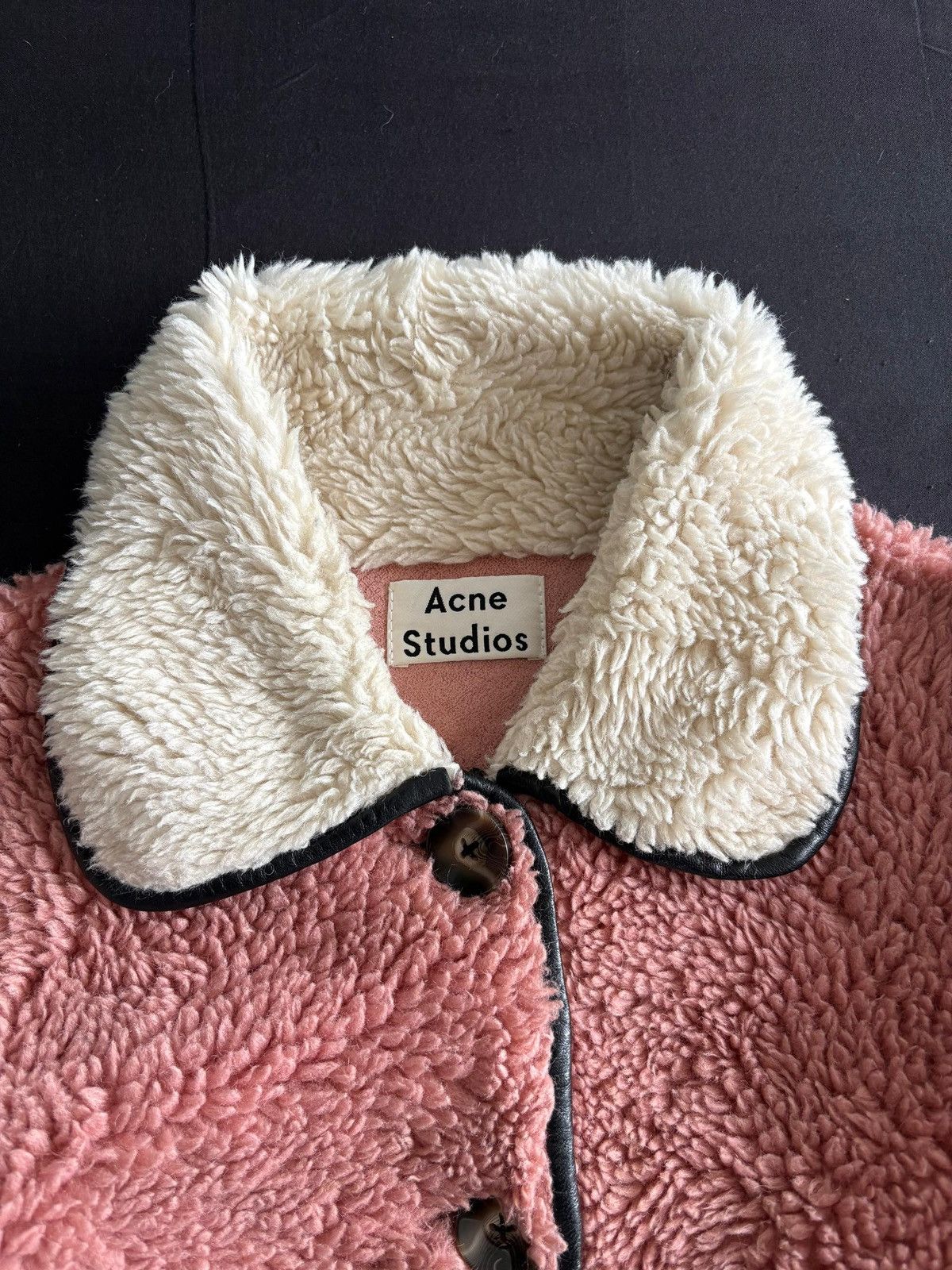 Acne Studios RARE‼️ Acne Studios Teddy Sherpa Fleece Jacket Shag Shaggy Size XS / US 0-2 / IT 36-38 - 8 Thumbnail